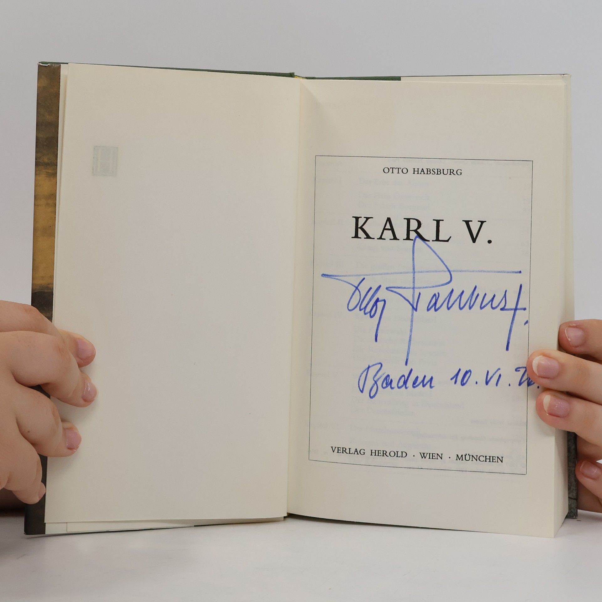 Otto von Habsburg Karl V.