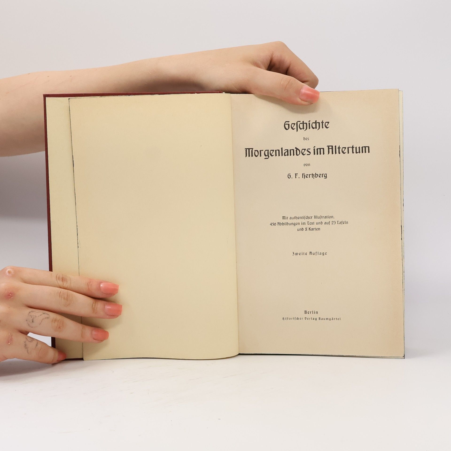G.F. Hertzberg Geschichte des Morgenlandes im Altertum
