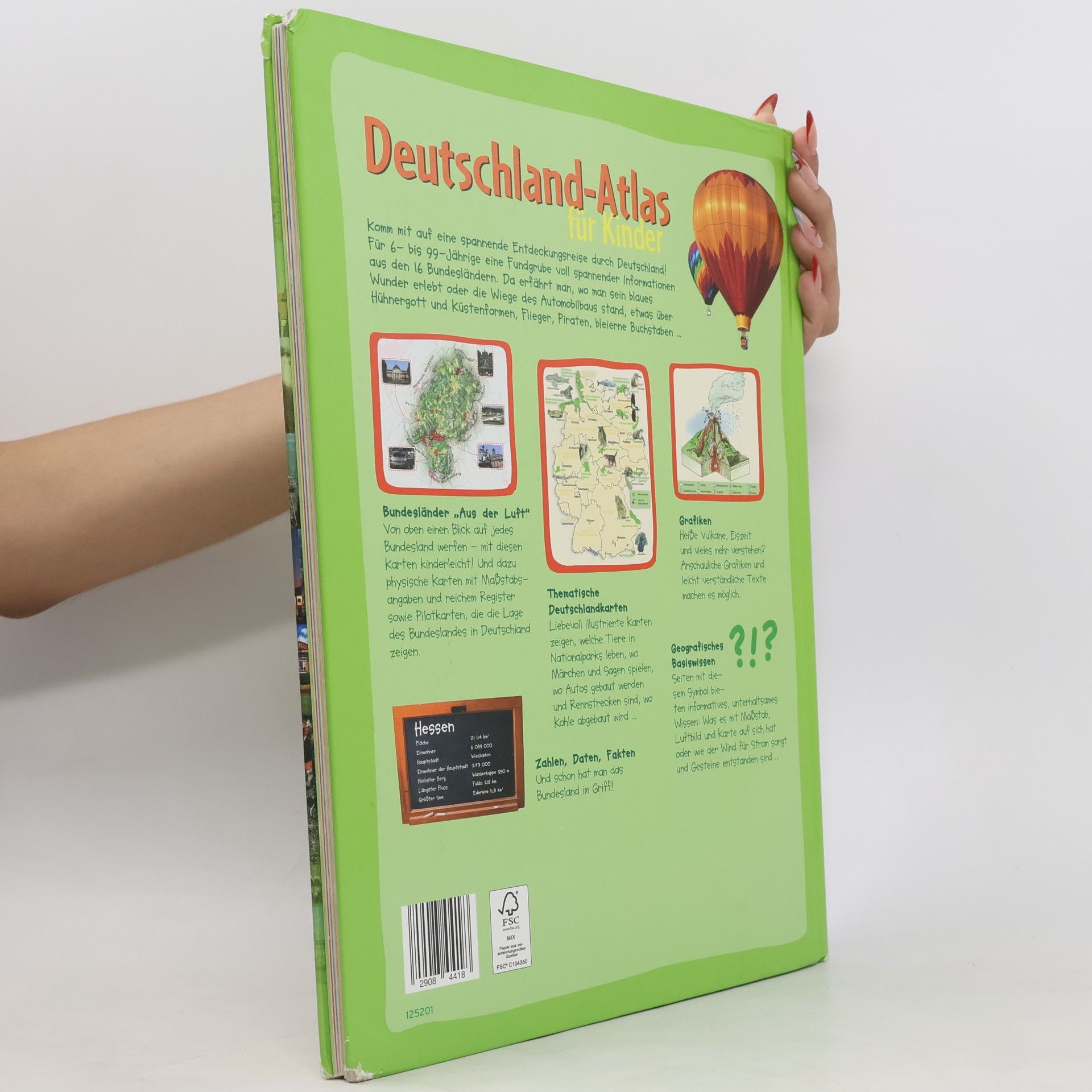 Anne Schminke Deutschland-Atlas für Kinder