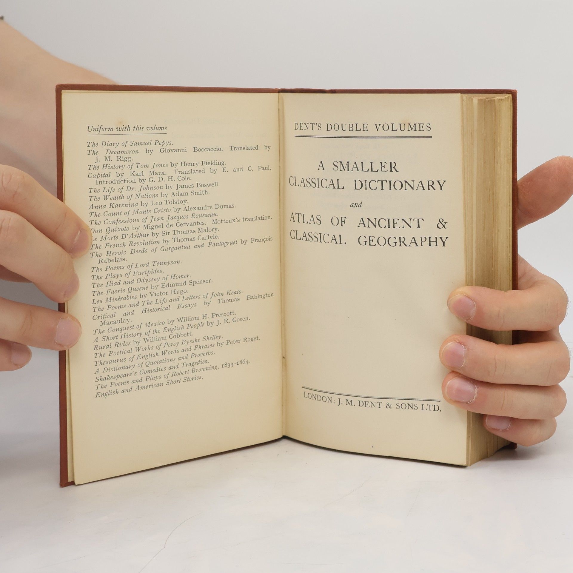 Autorenkollektiv A Smaller Classical Dictionary. Atlas of Ancient & Classical Geography