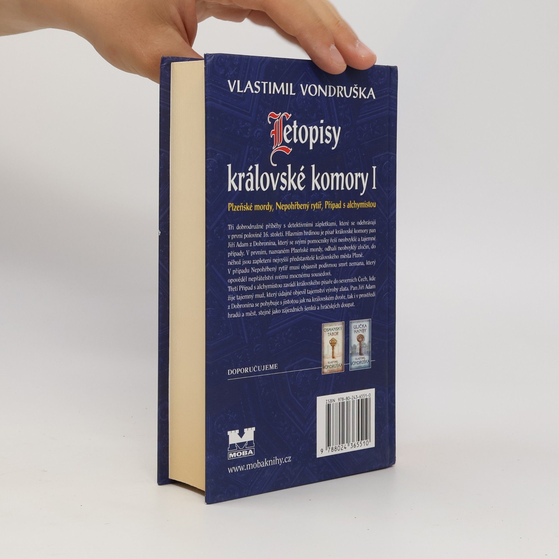Vlastimil Vondruška Letopisy královské komory 1 (Plzeňské mordy, Nepohřbený rytíř, Případ s alchymistou)