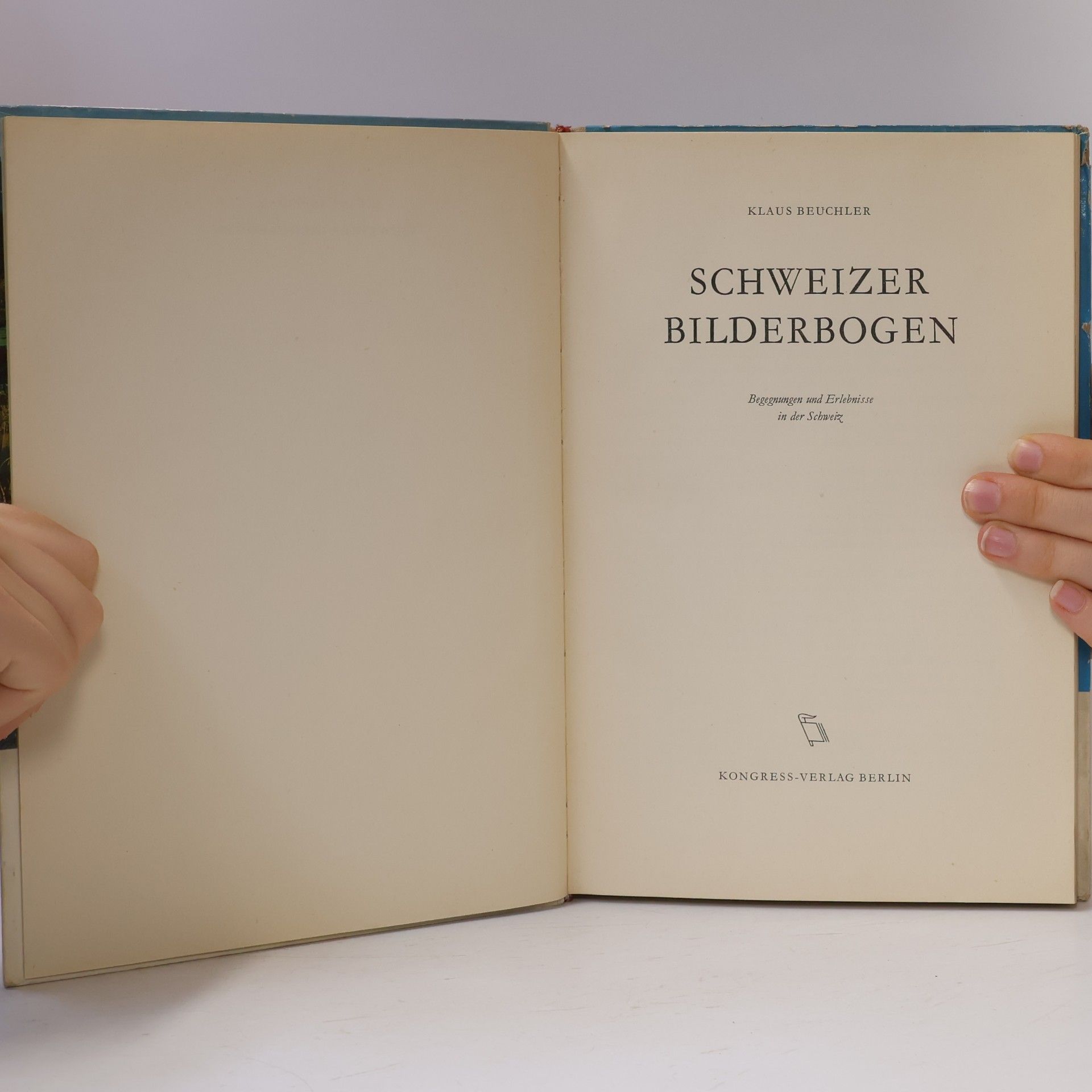 Klaus Beuchler Schweizer Bilderbogen