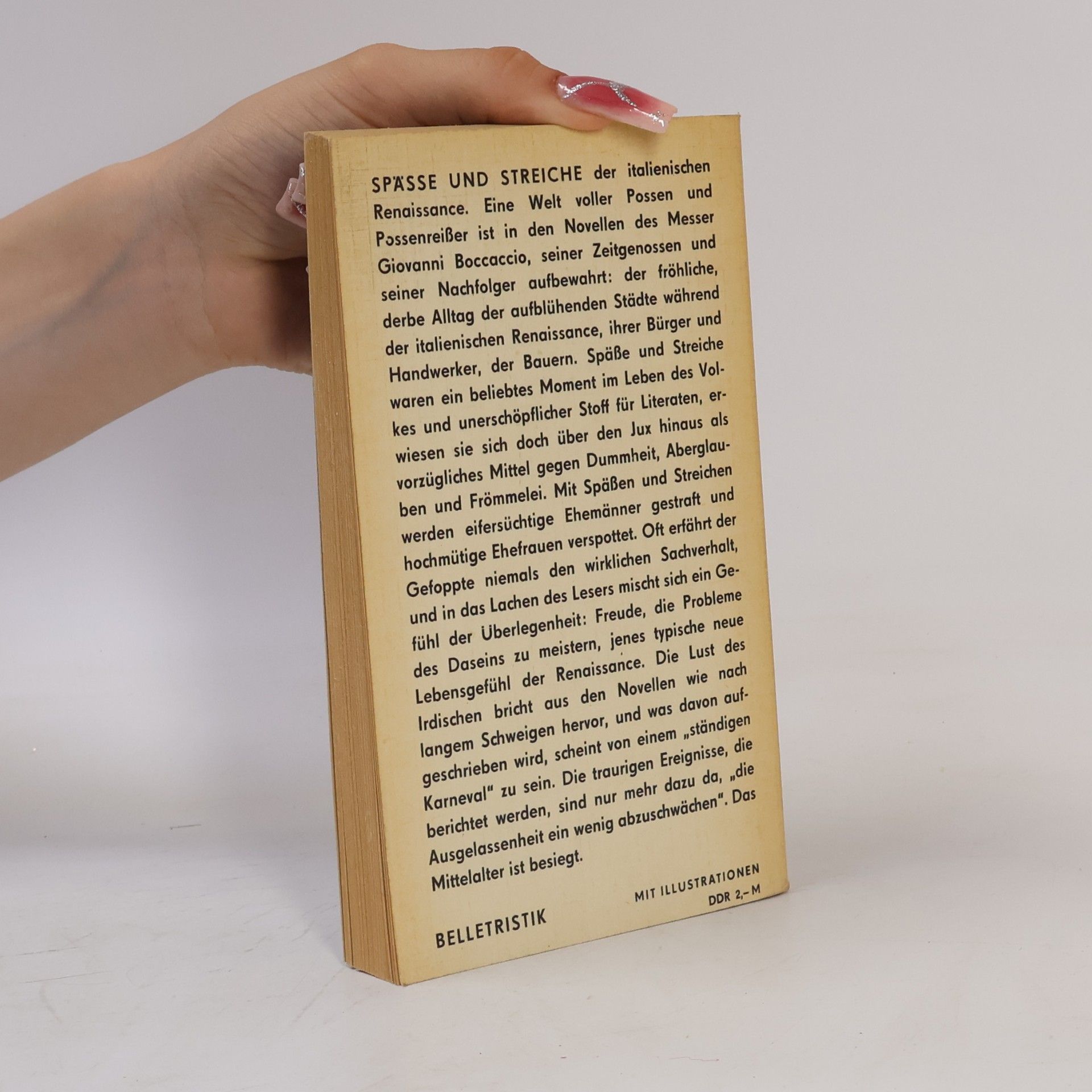 Various authors Spaße und Streiche der italienischen Renaissance