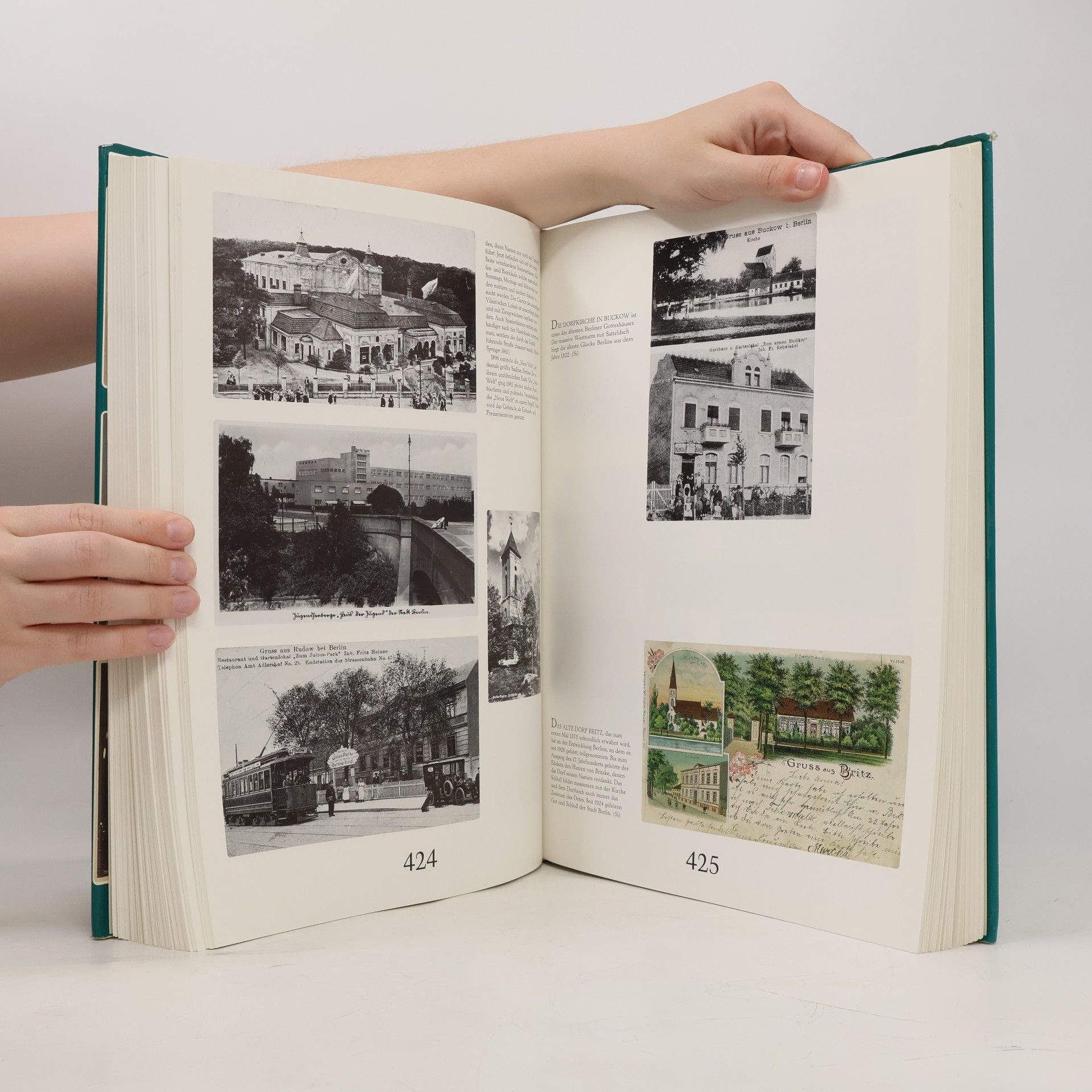 Autorenkollektiv Berlin in Bildpostkarten. Das alte Berlin und die Bezirke der Verwaltung