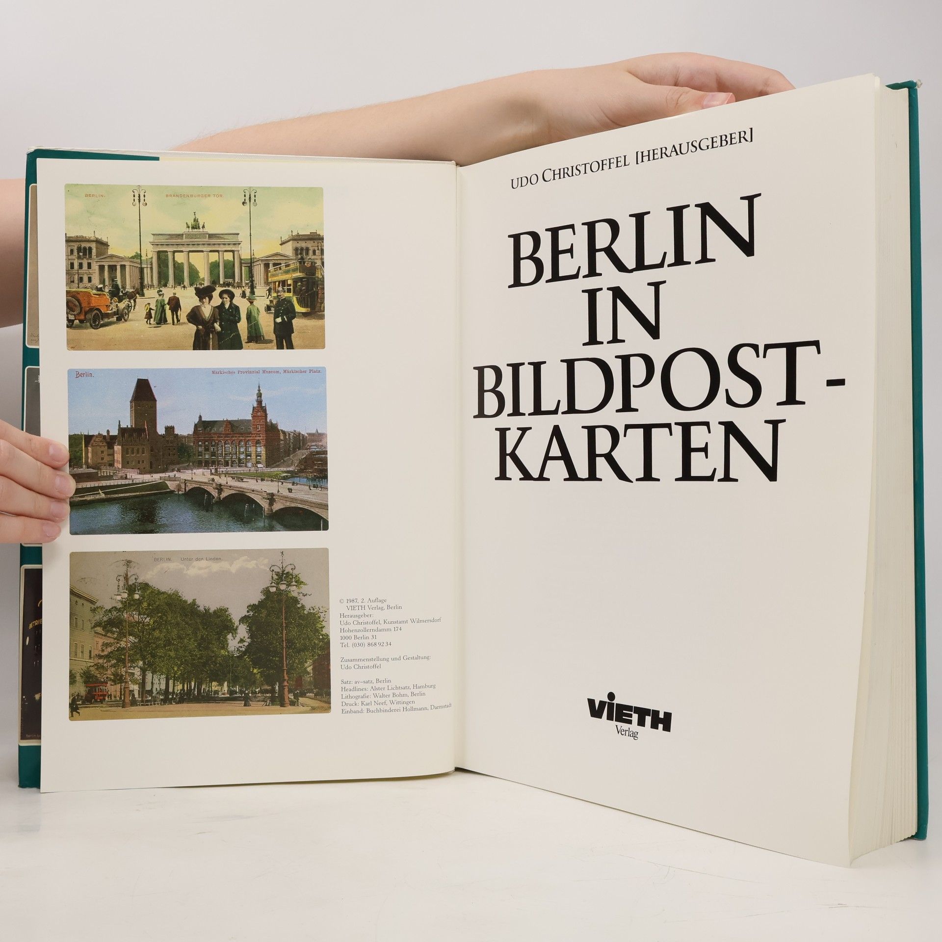 Autorenkollektiv Berlin in Bildpostkarten. Das alte Berlin und die Bezirke der Verwaltung