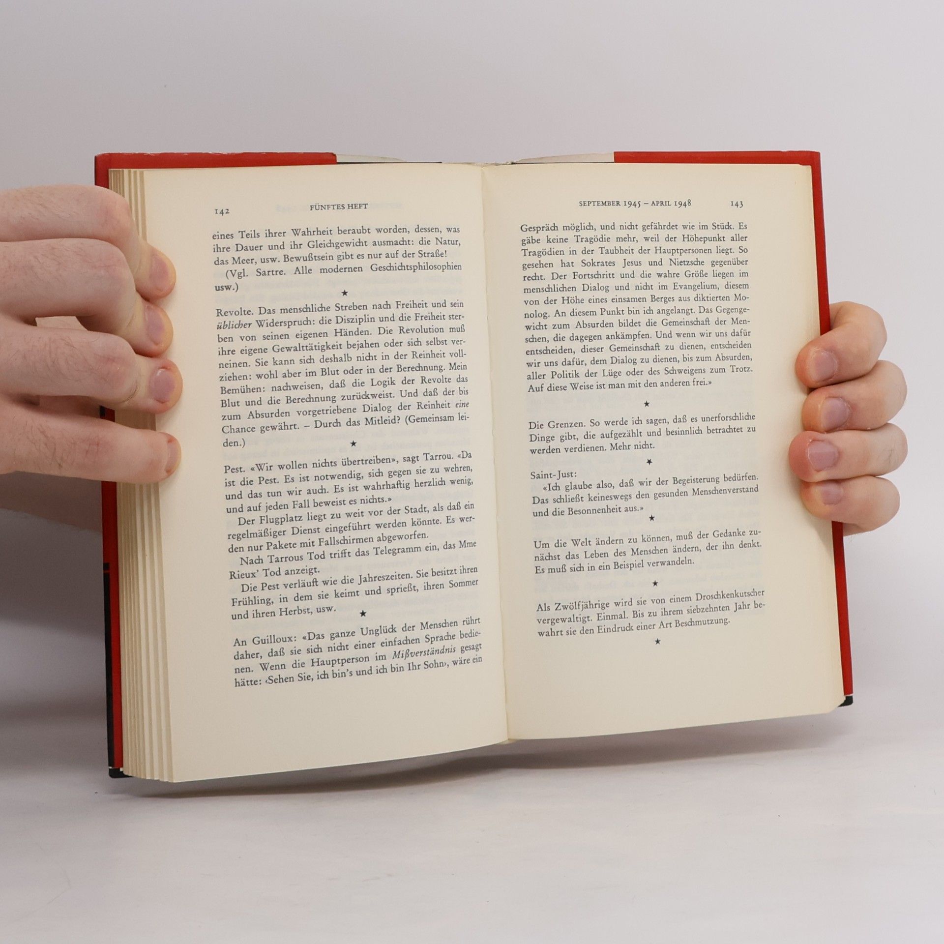 Albert Camus Tagebuch