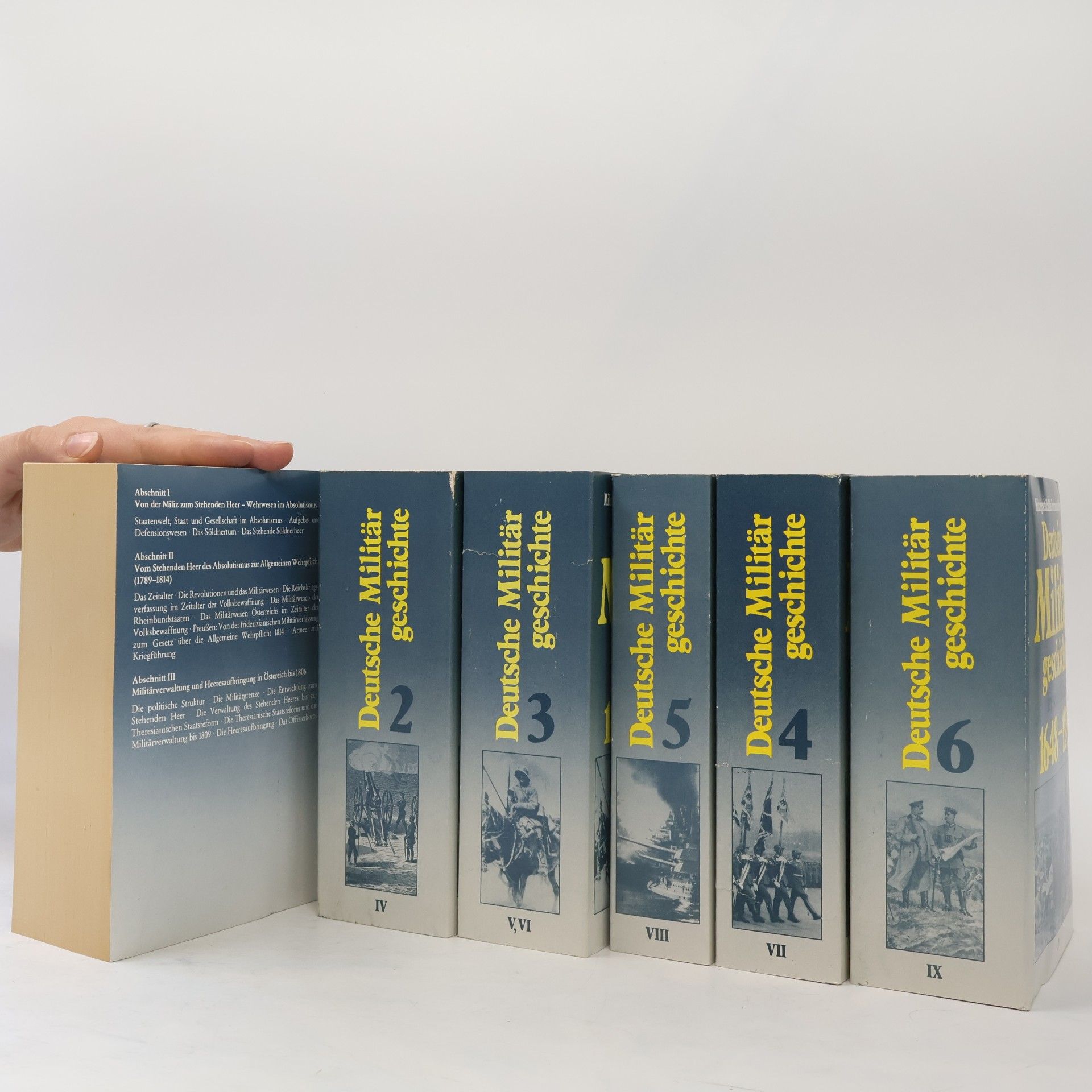 Militärgeschichtliches Forschungsamt Deutsche Militär geschichte in sechs Bänden 1648-1939