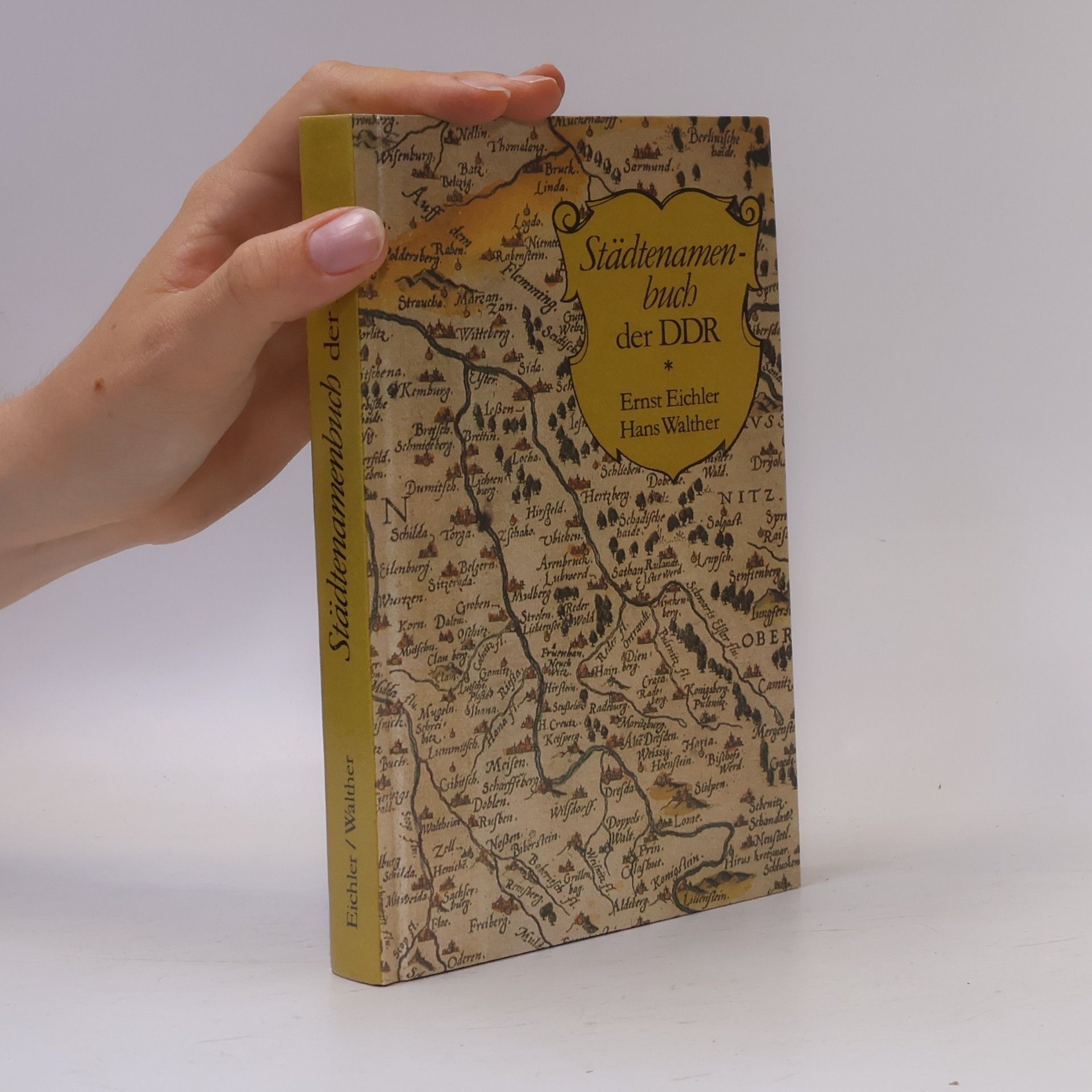Ernst Eichler Städtenamenbuch der DDR