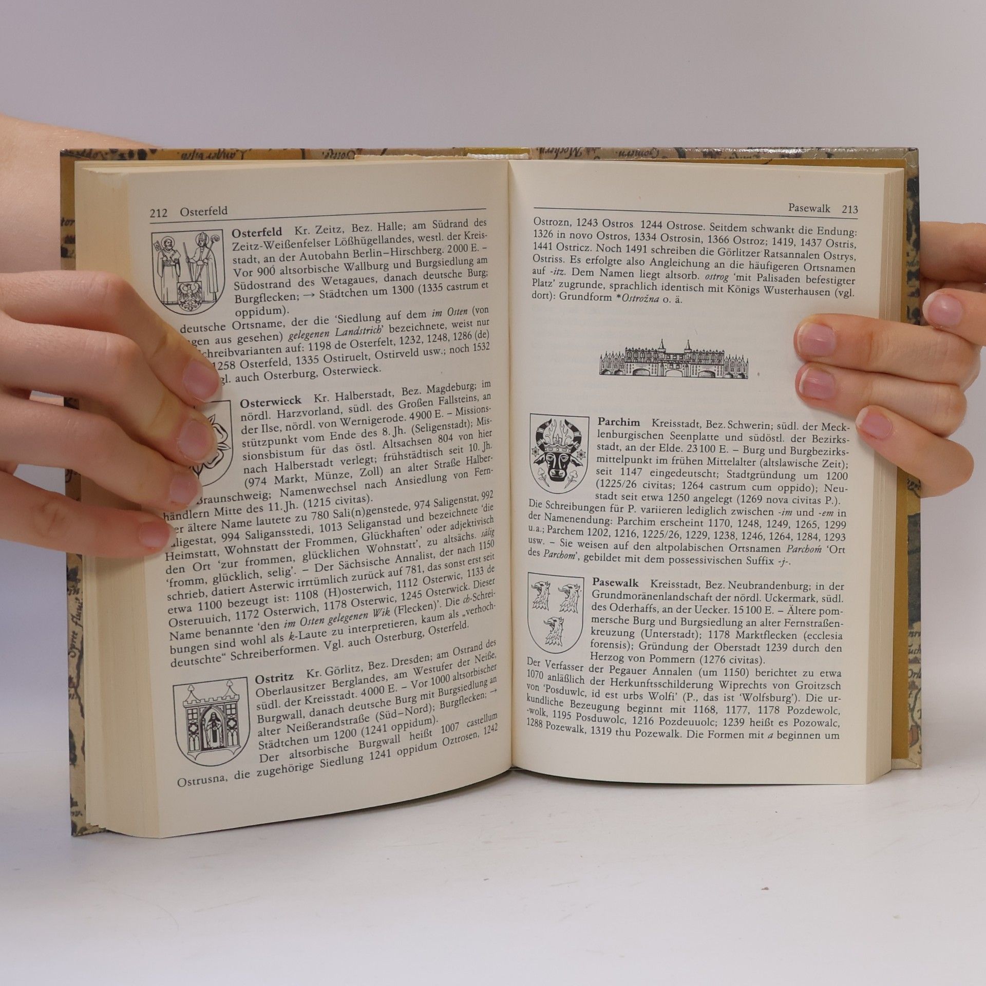 Ernst Eichler Städtenamenbuch der DDR