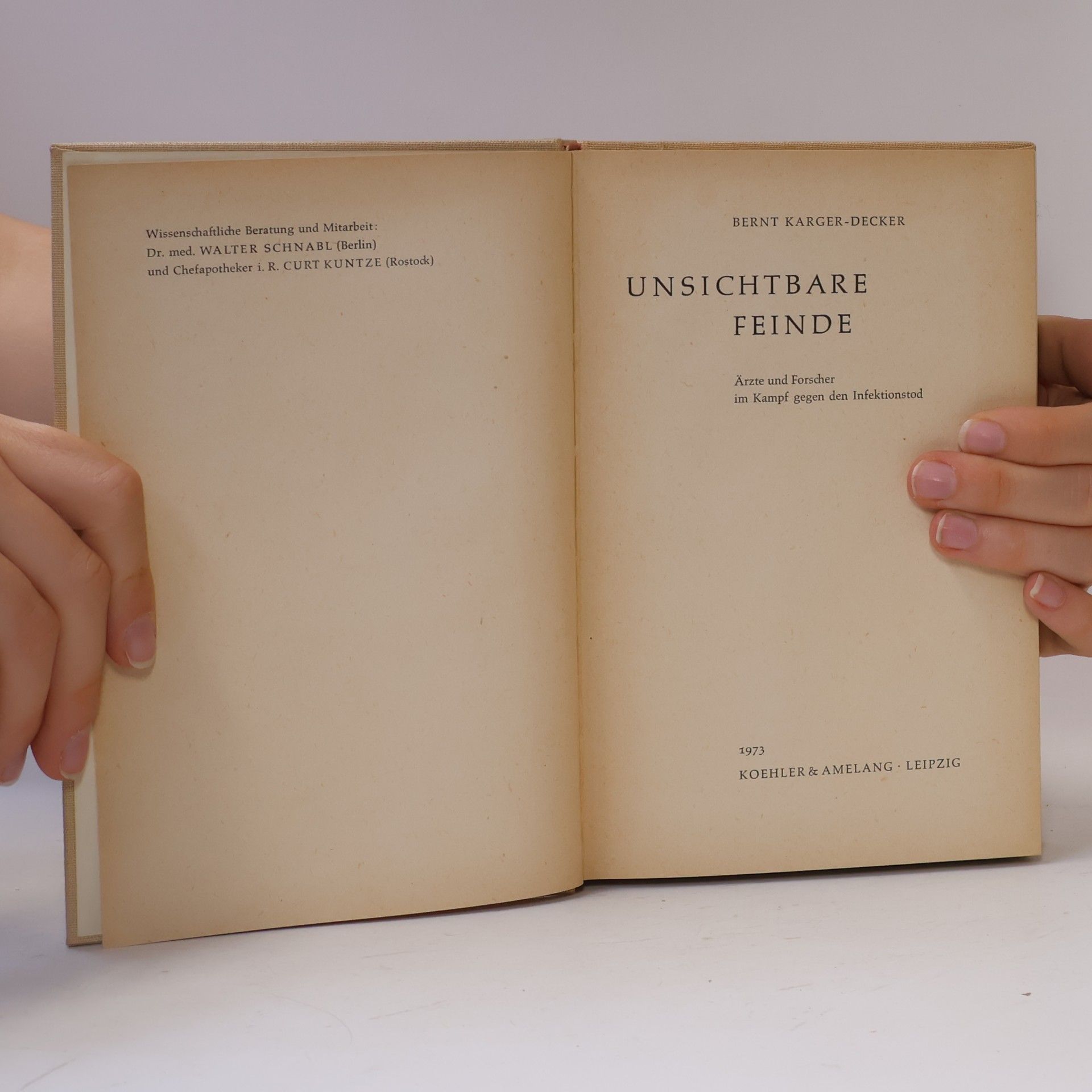 Bernt Krager-Decker Unsichtbare Feinde