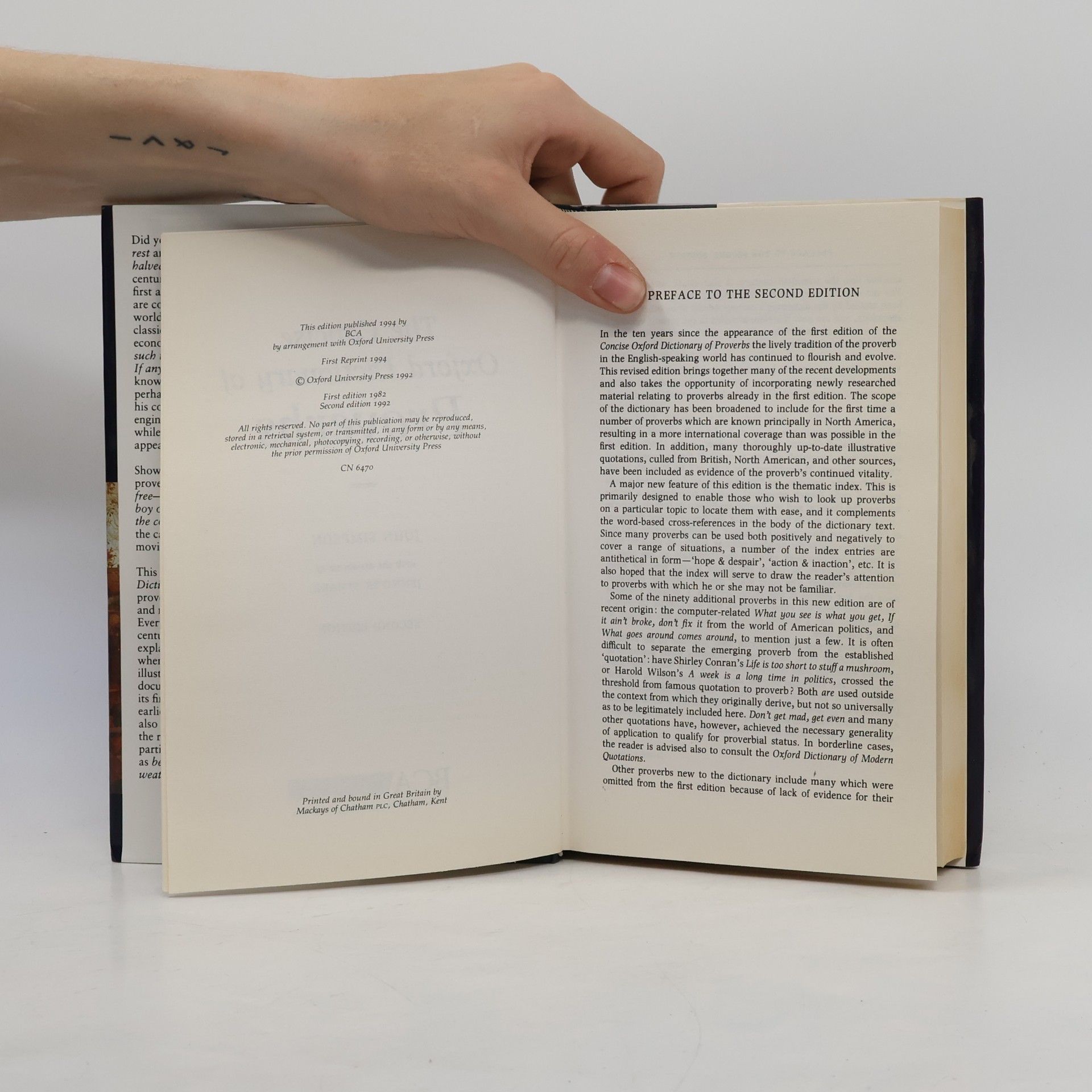 John Simpson The Concise Oxford Dictionary of Proverbs