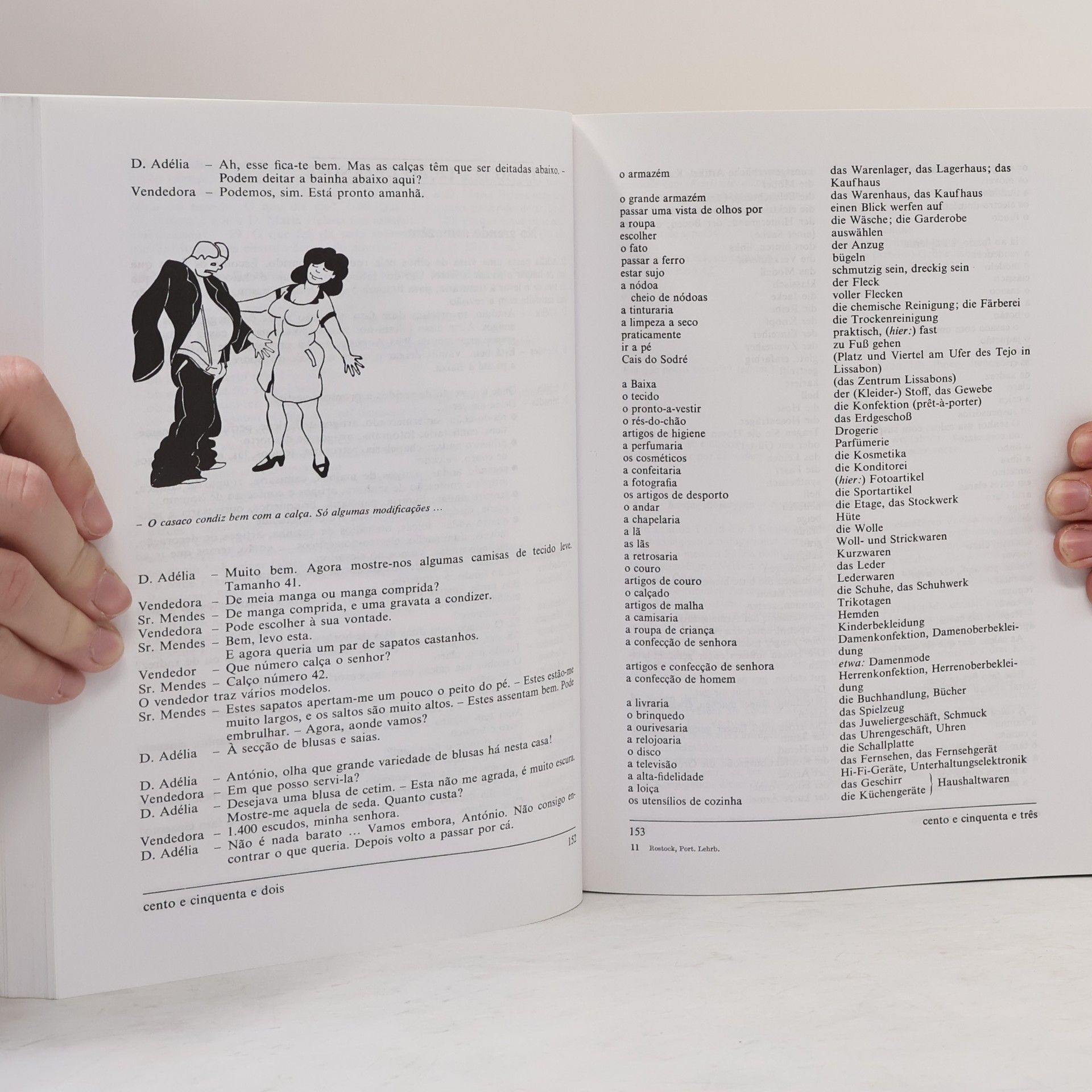 Helmut Rostock Lehrbuch der portugiesischen Sprache