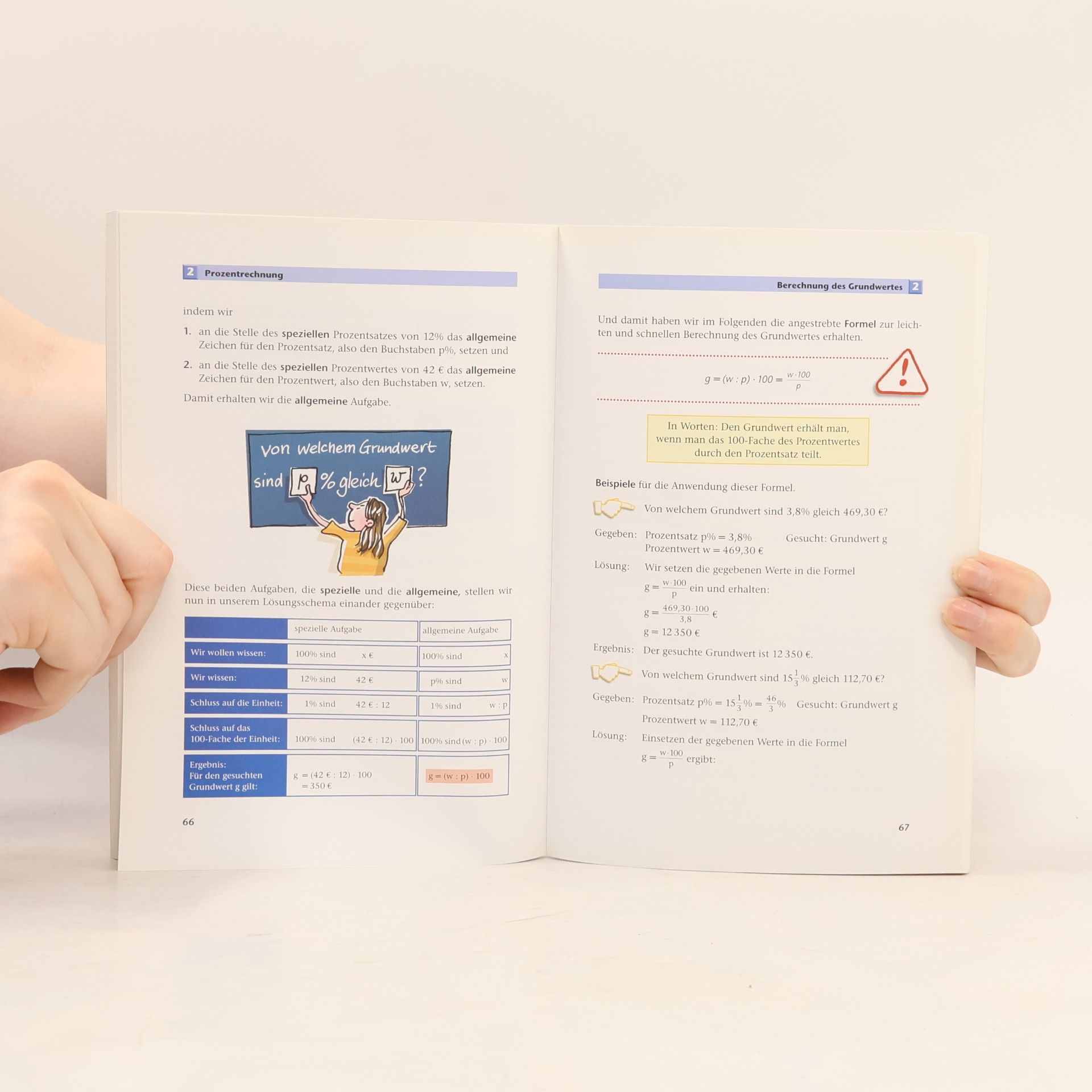 Autorenkollektiv Dreisatz, Prozente, Zinsen