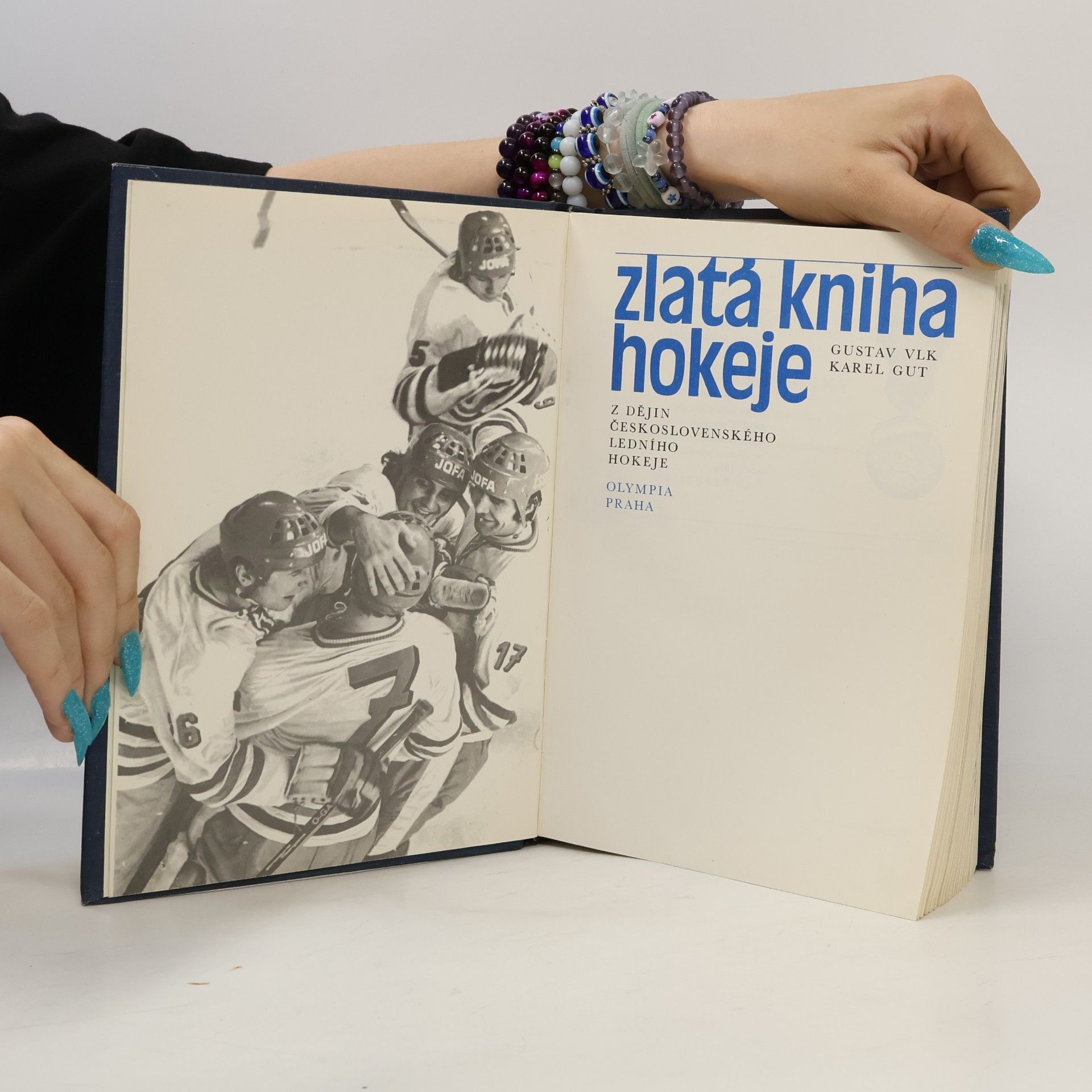 Karel Gut Zlatá kniha hokeje