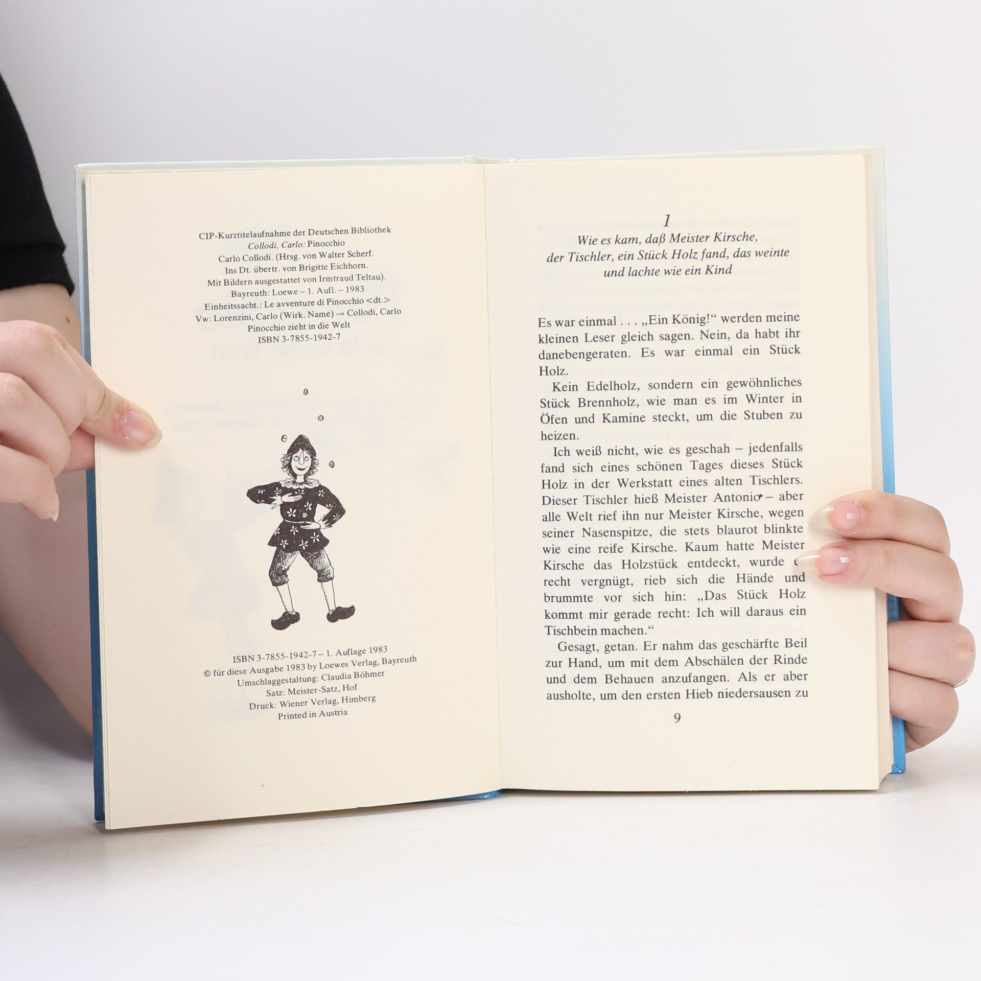 Carlo Collodi Pinocchio zieht in die Welt