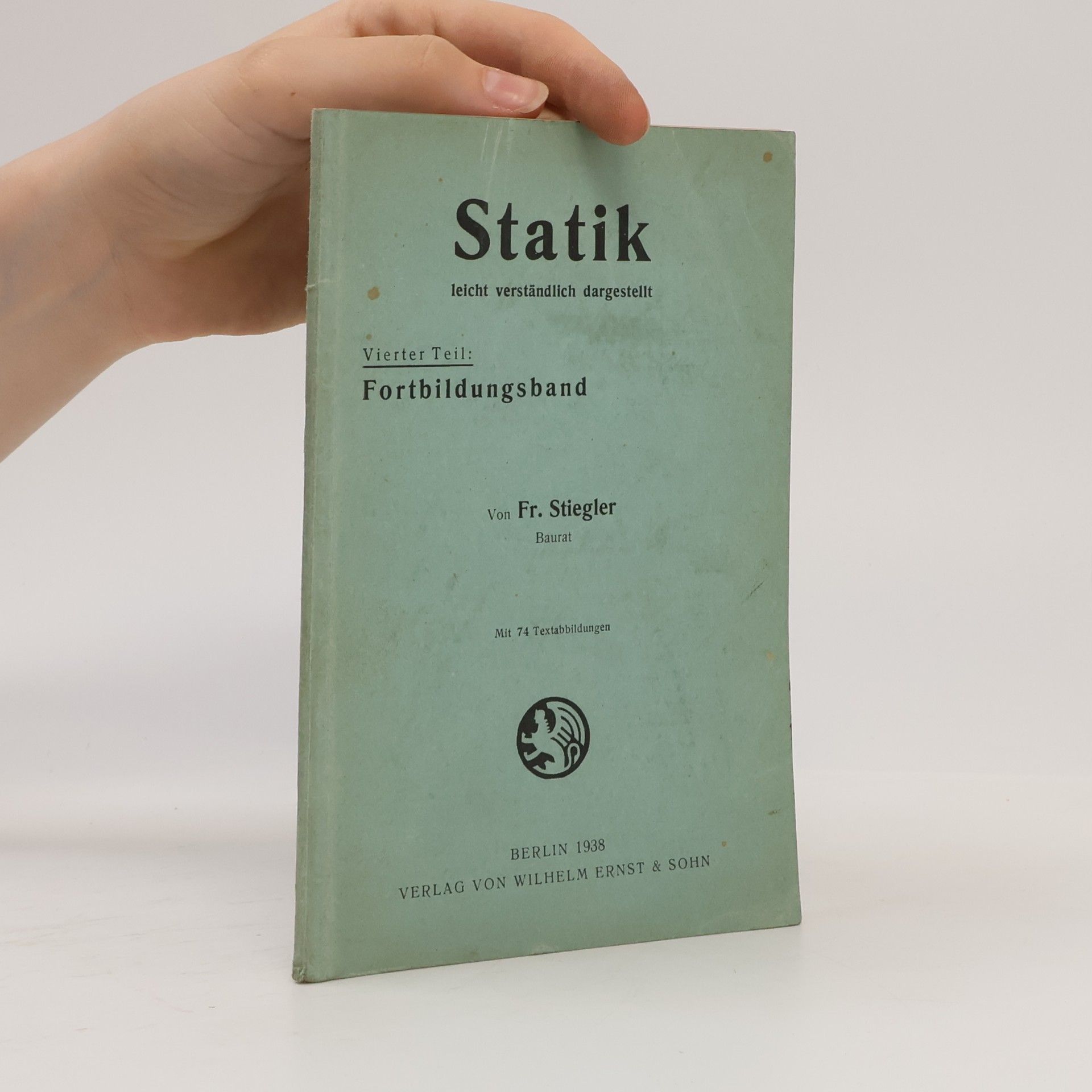 Autorenkollektiv Statik leicht verständlich dargestellt 4