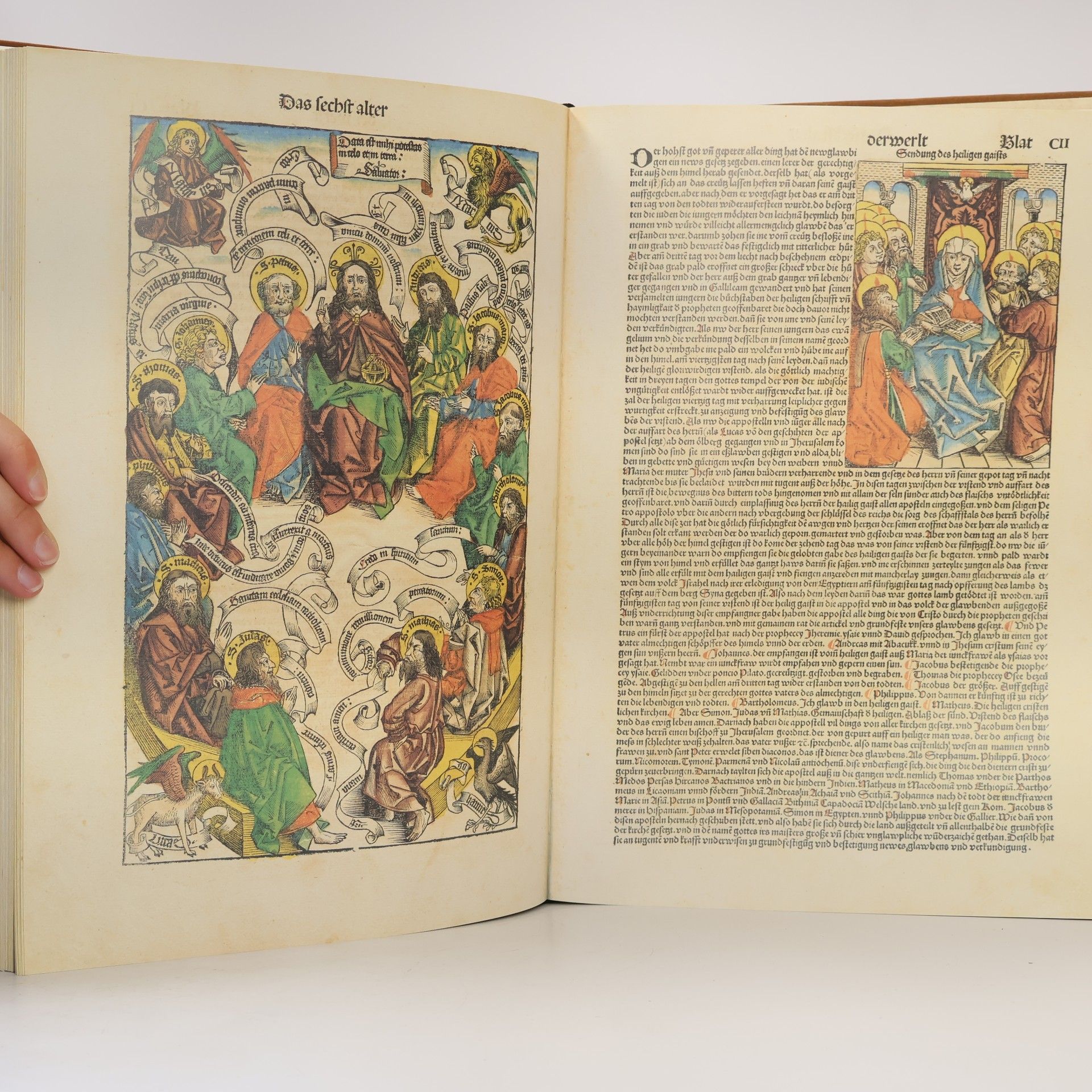 Hartmann Schedel La chronique universelle de Nuremberg. L'édition de 1493, coloriée et commentée