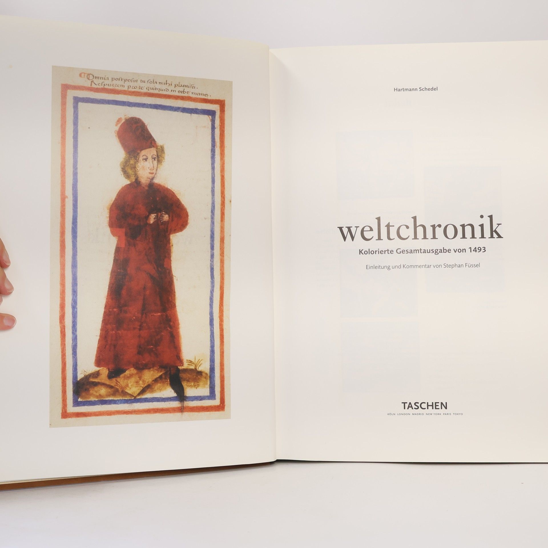 Hartmann Schedel La chronique universelle de Nuremberg. L'édition de 1493, coloriée et commentée