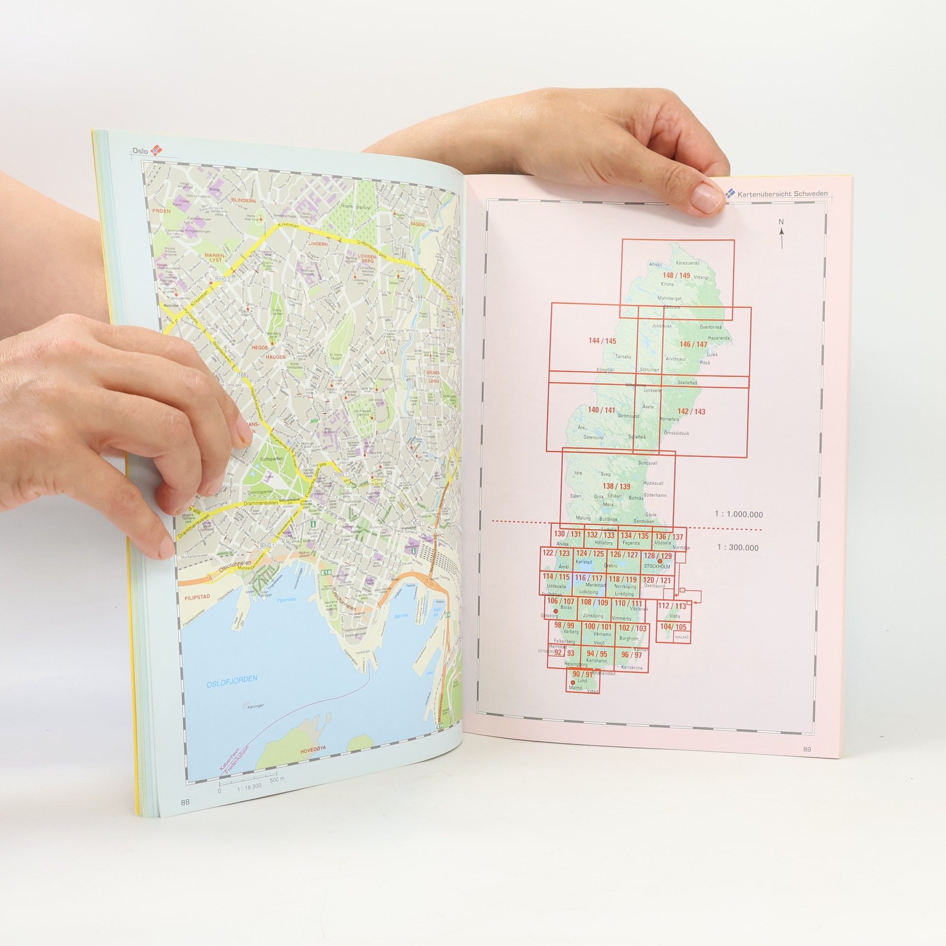 Autorenkollektiv ADAC Straßenatlas Skandinavien