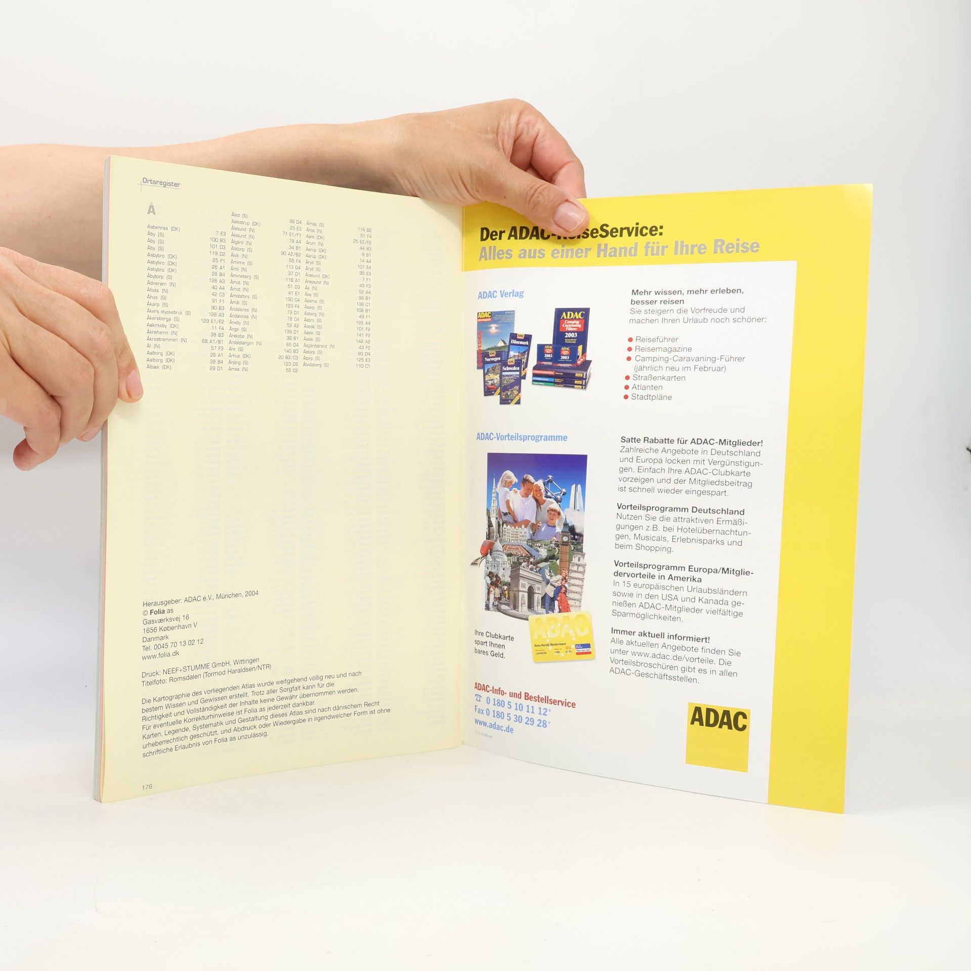 Autorenkollektiv ADAC Straßenatlas Skandinavien
