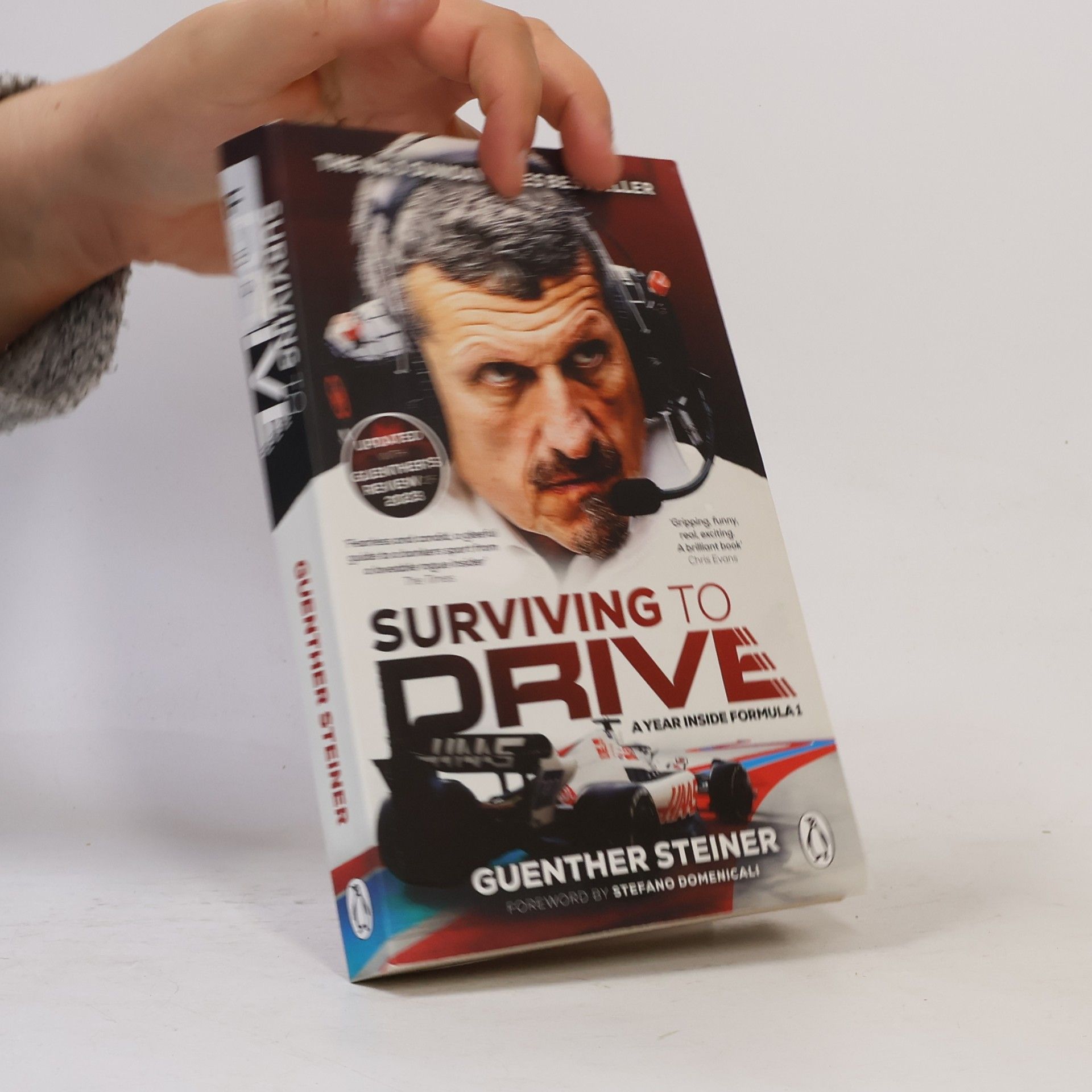 Guenther Steiner Surviving to Drive