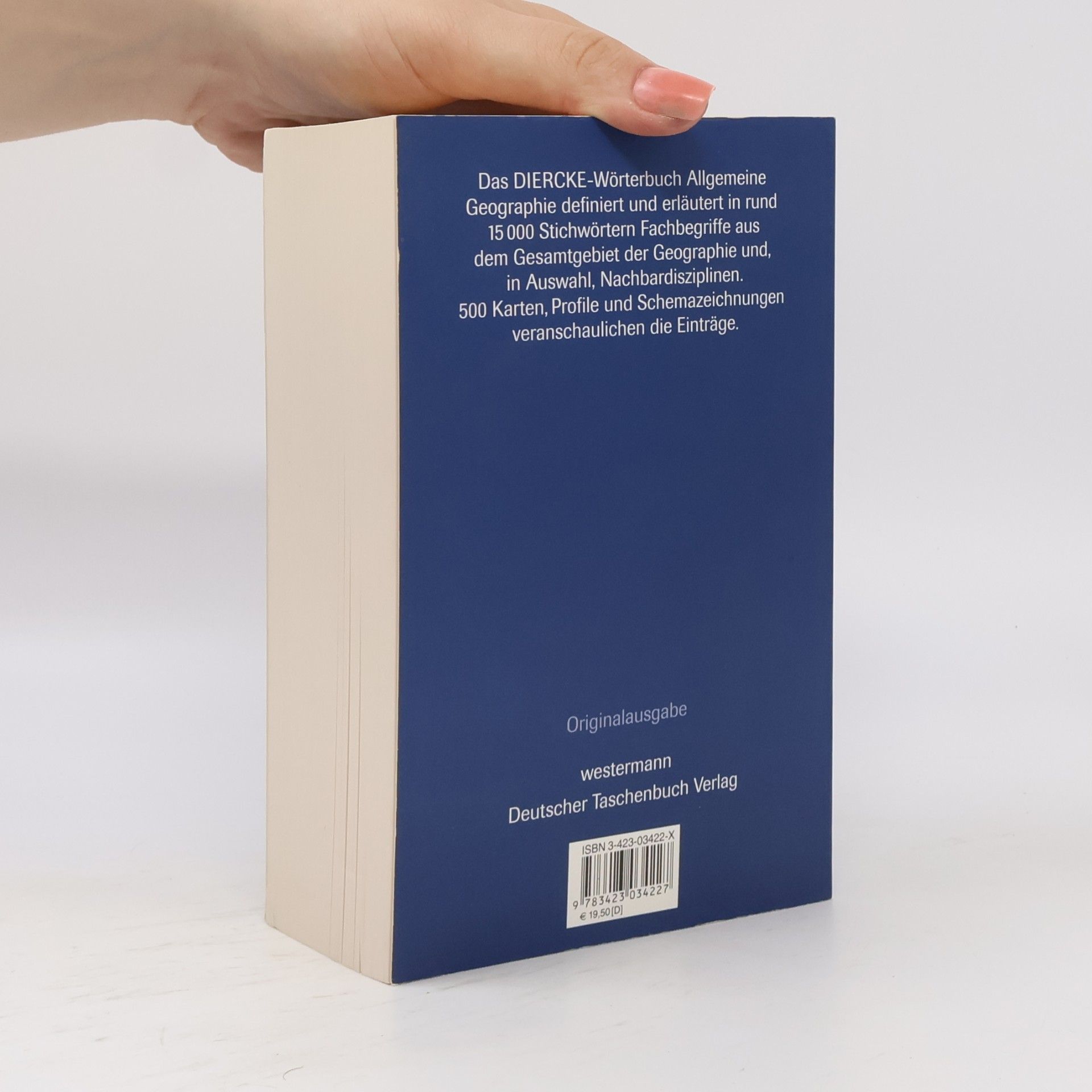Hartmut Leser Diercke Wörterbuch allgemeine Geographie