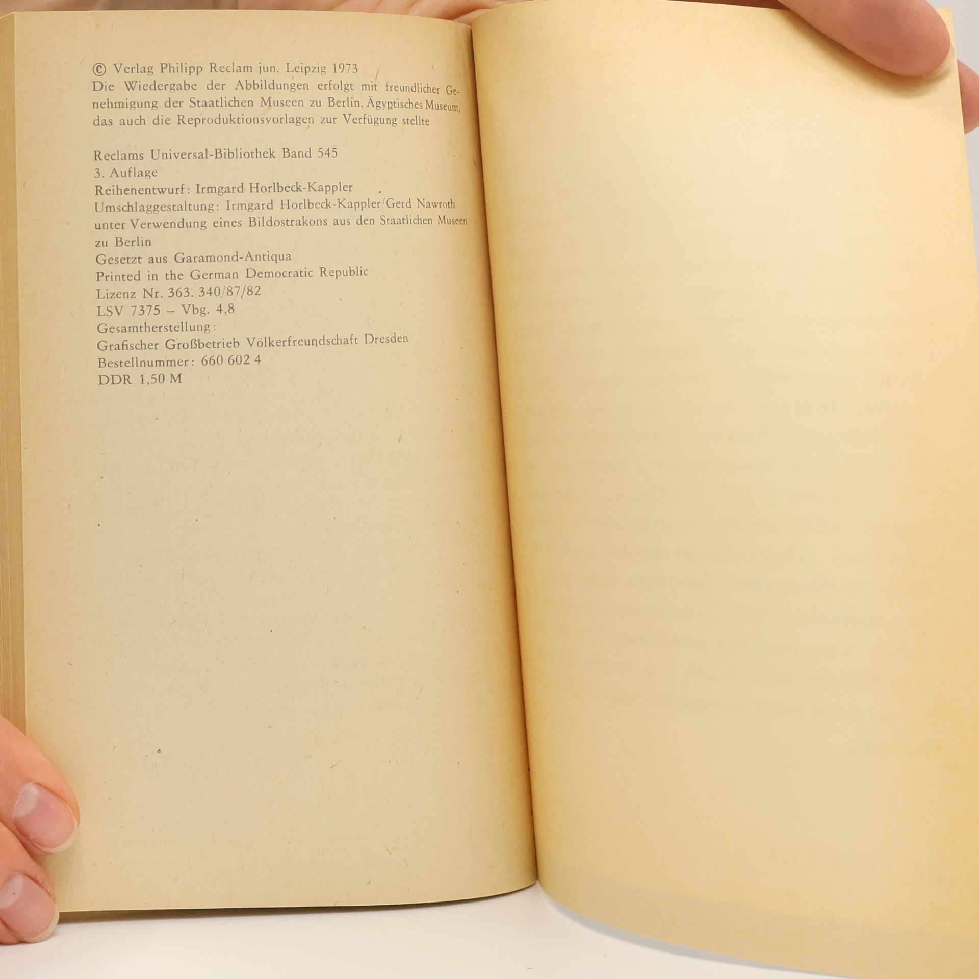 Hannelore Kischkewitz Liebe sagen. Lyrik aus dem ägyptischen Altertum