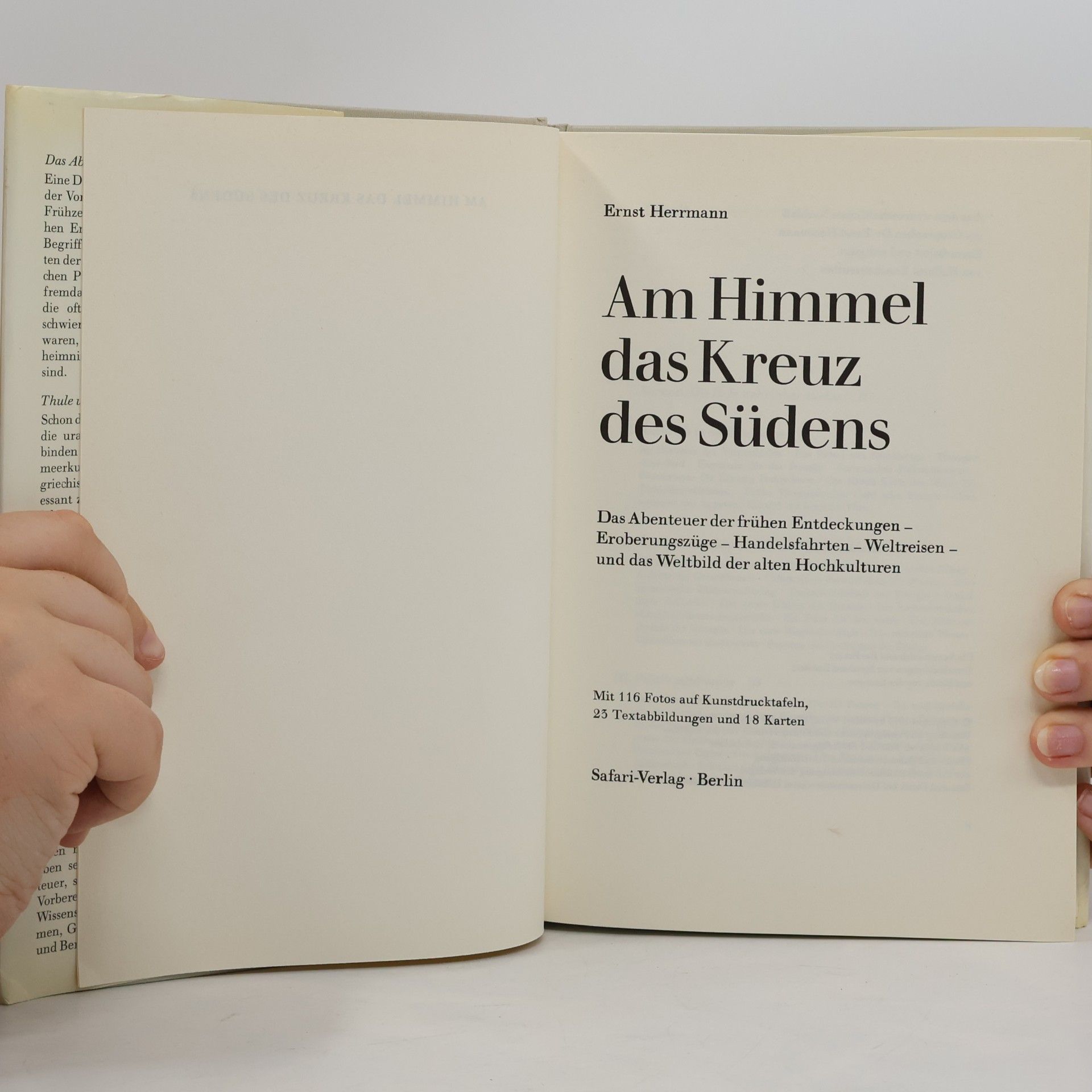 Ernst Herrmann Am Himmel das Kreuz des Südens