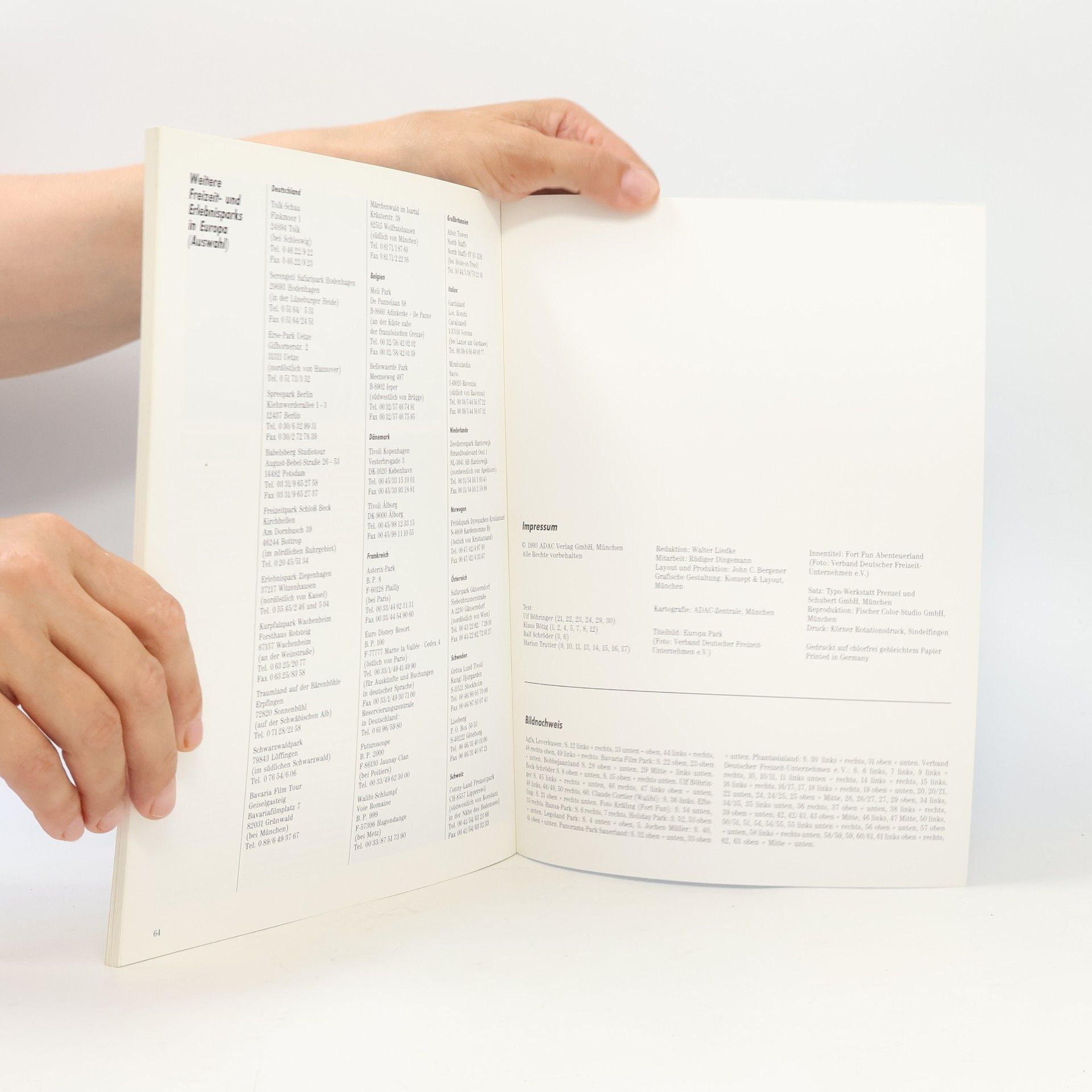 Autores varios Spiel und Spaß in Freizeitparks