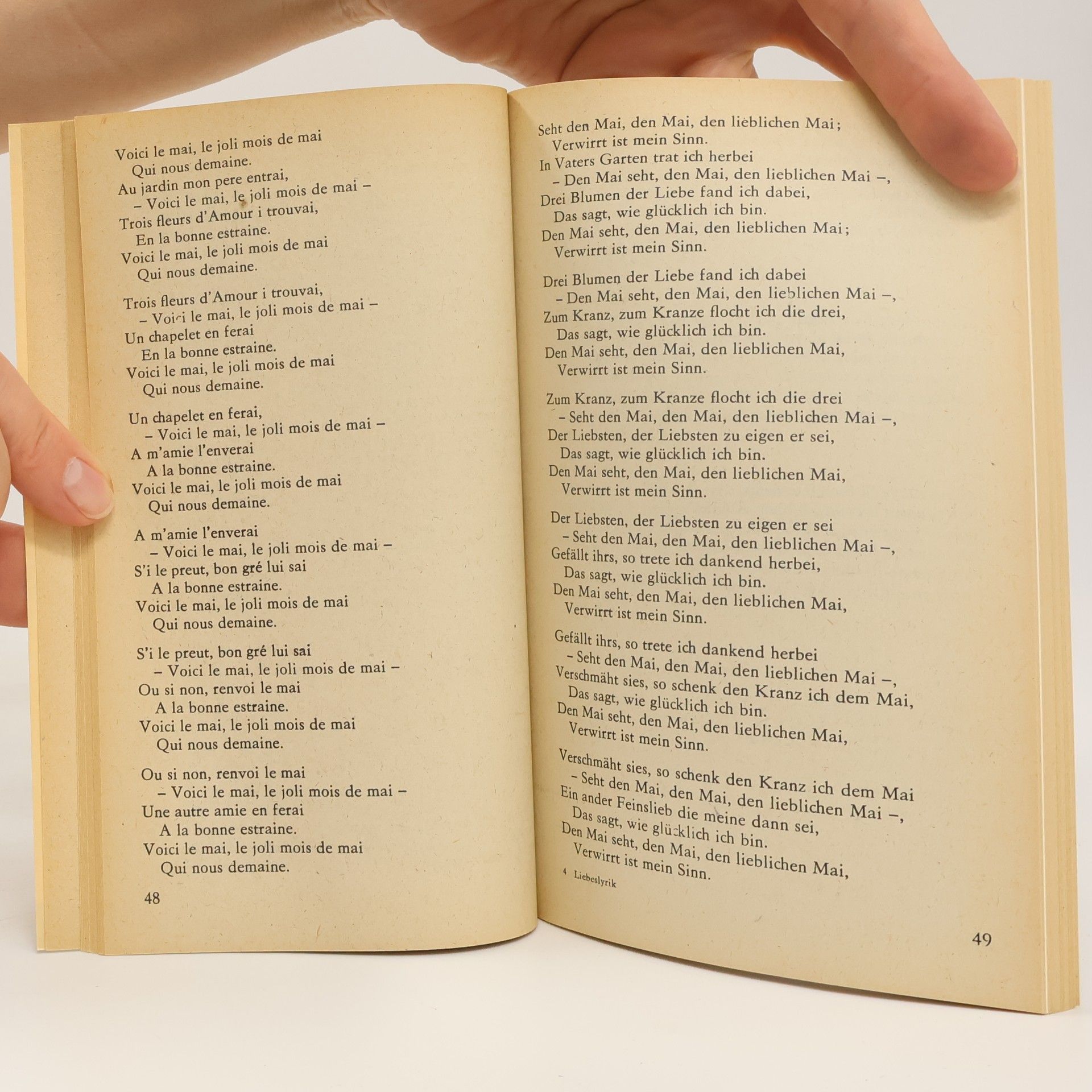 Various authors Altfranzösische Liebeslyrik