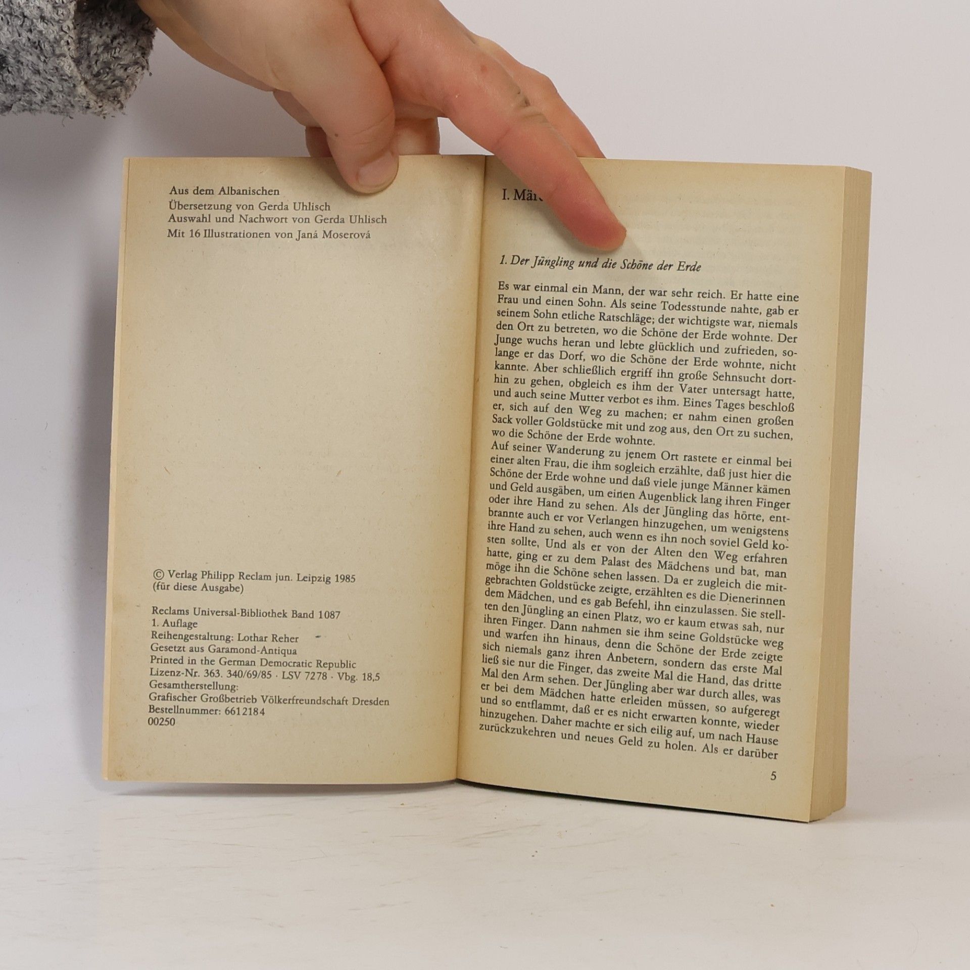 Autorenkollektiv Die Schöne der Erde : Albanische Märchen und Sagen