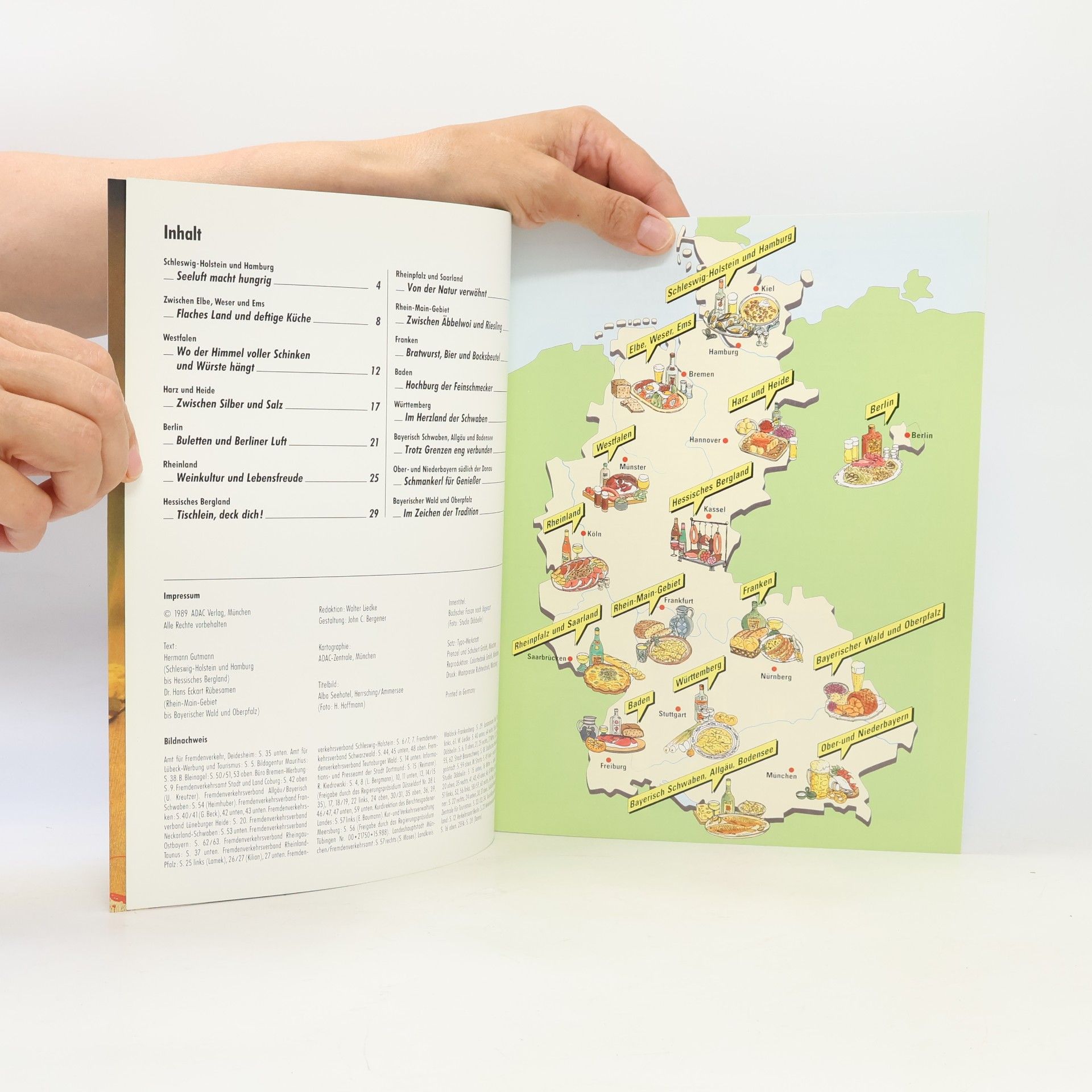 Autores varios Reisen und Essen von Flensburg bis Berchtesgaden