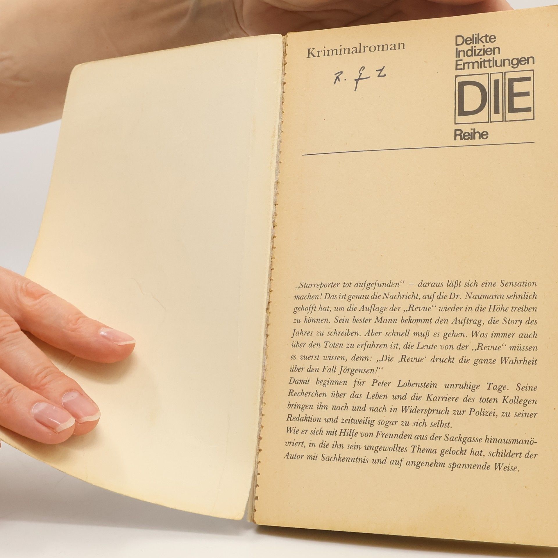 Gert Prokop Der Tod des Reporters