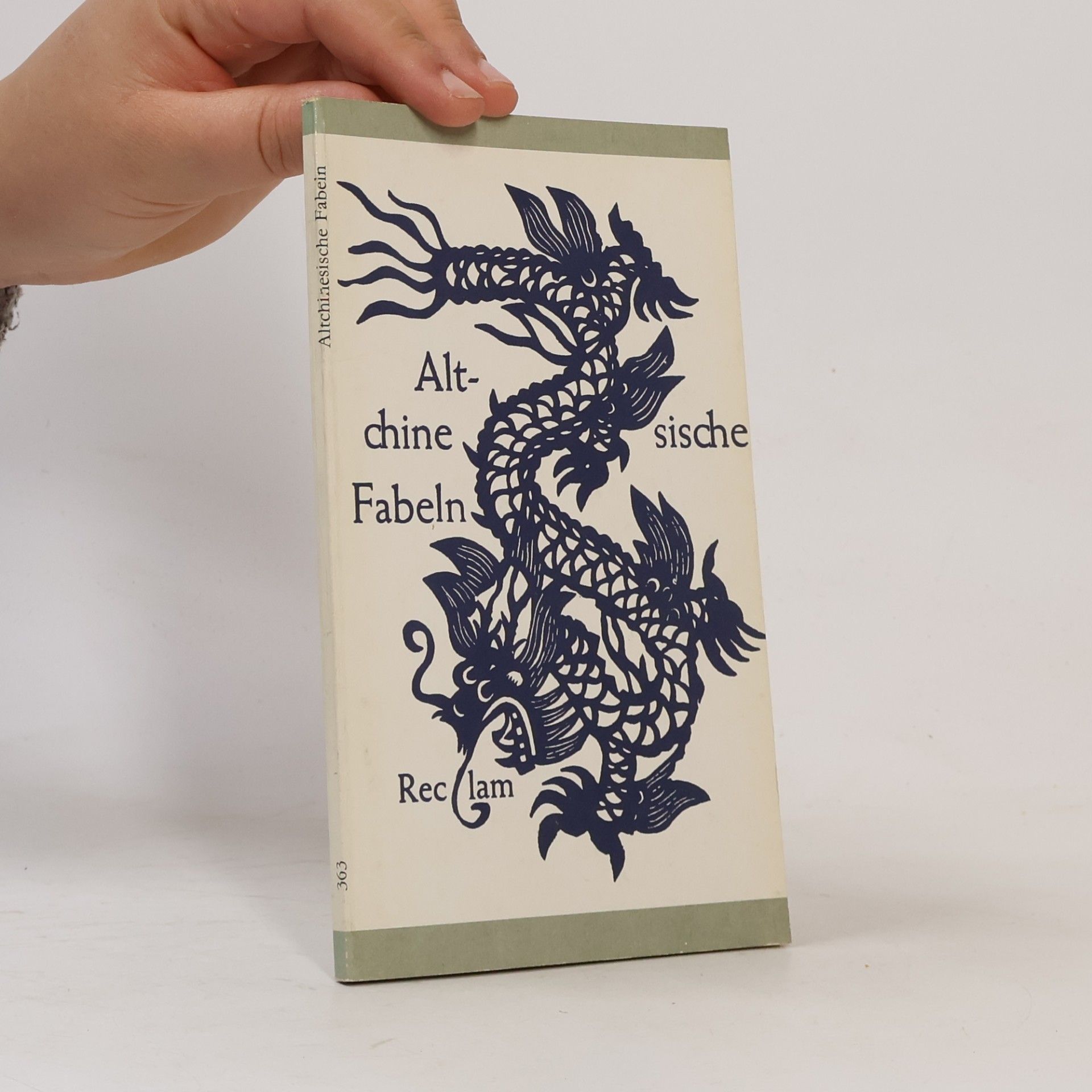 Various authors Altchinesische Fabeln