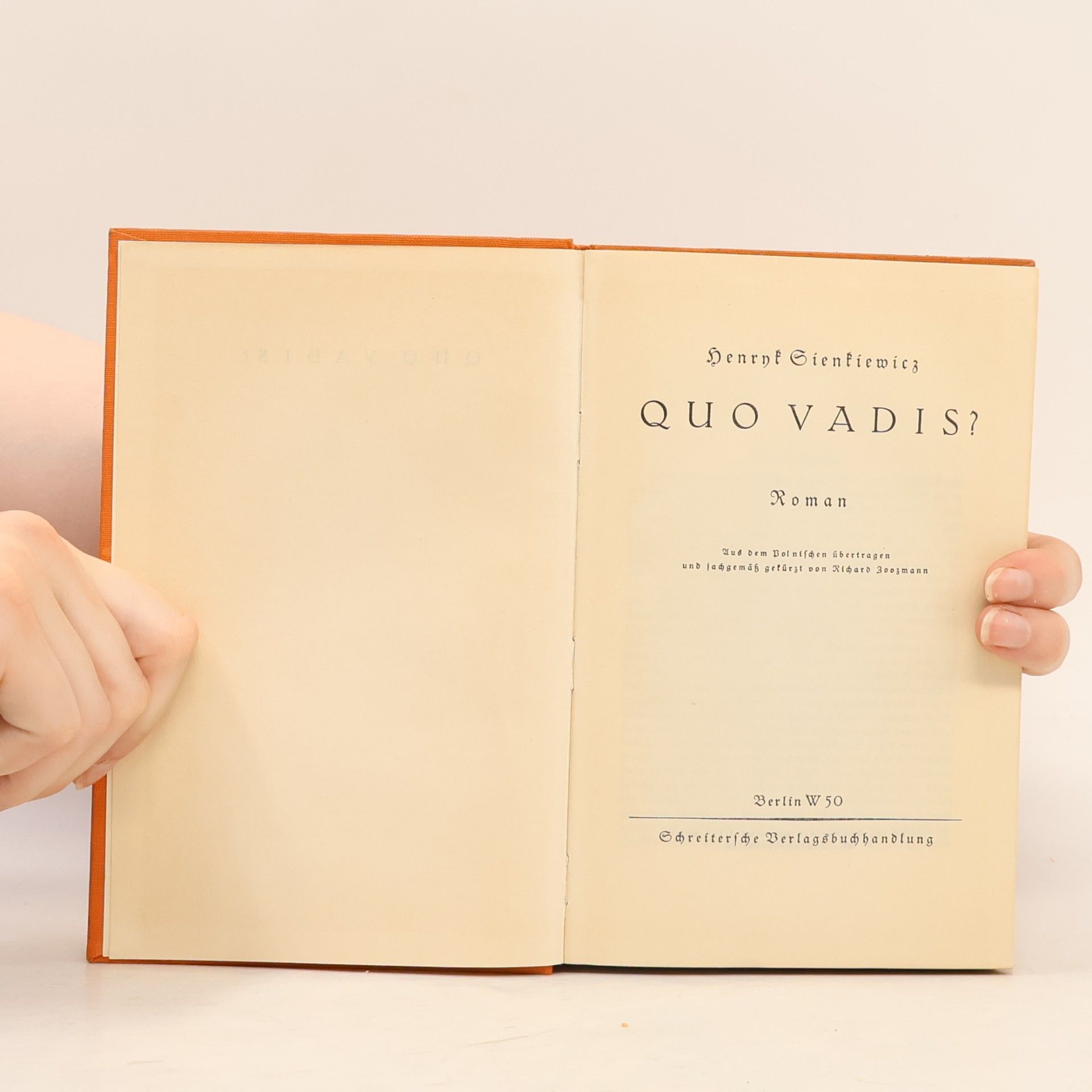 Henryk Sienkiewicz Quo Vadis?