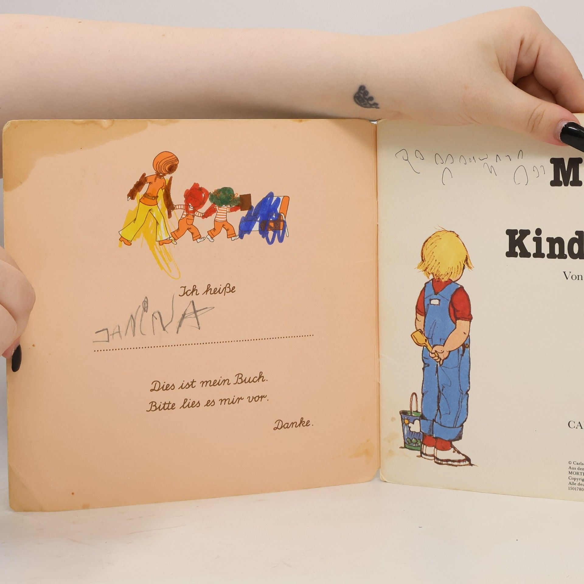 Michael im Kindergarten
