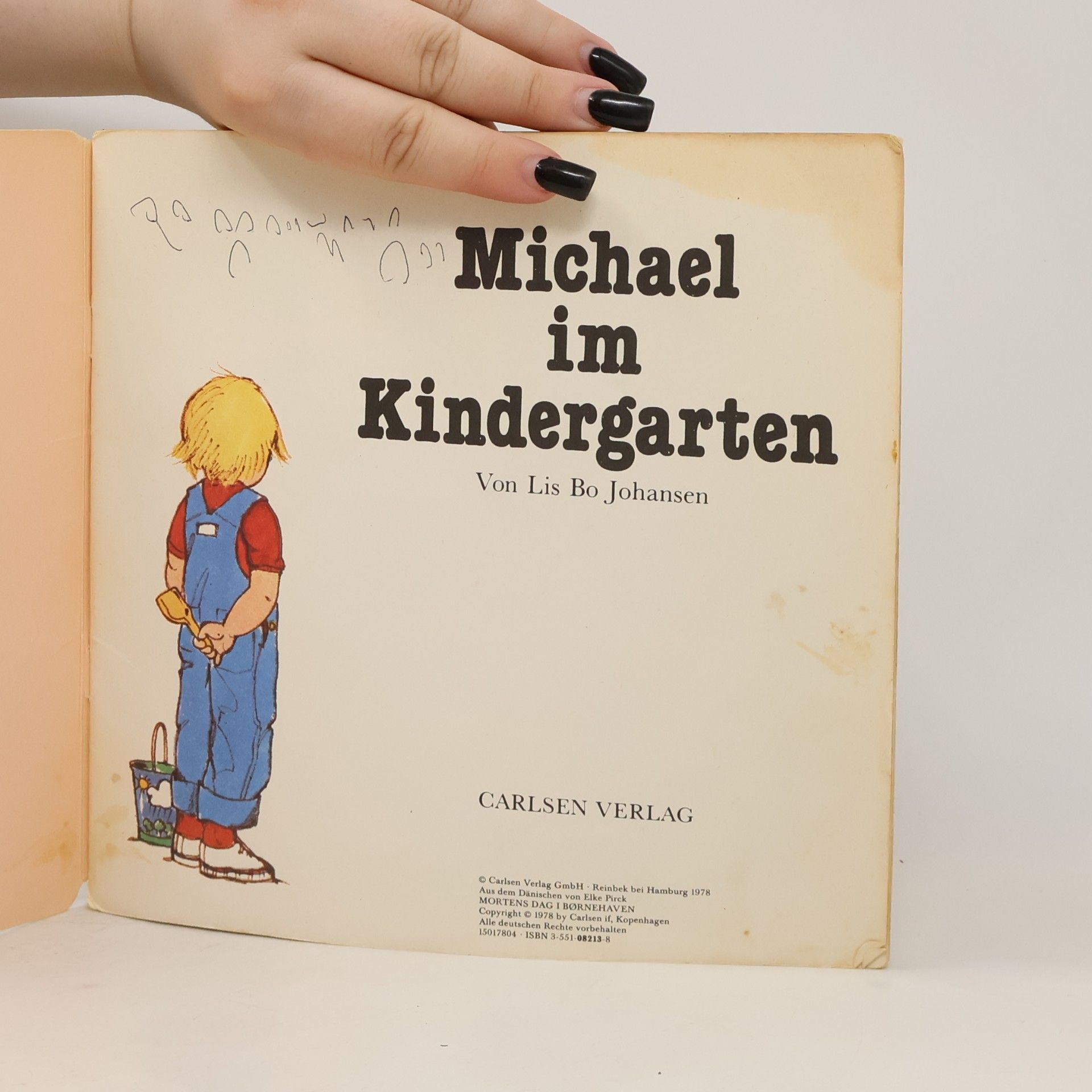 Michael im Kindergarten
