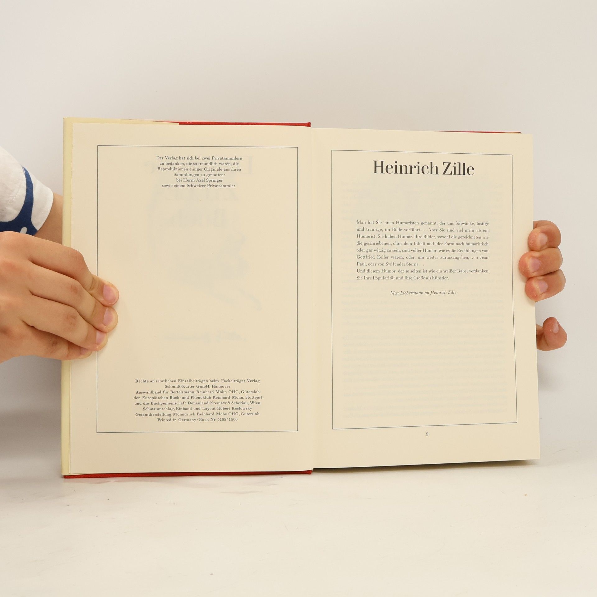 Heinrich Zille Das große Zille Buch