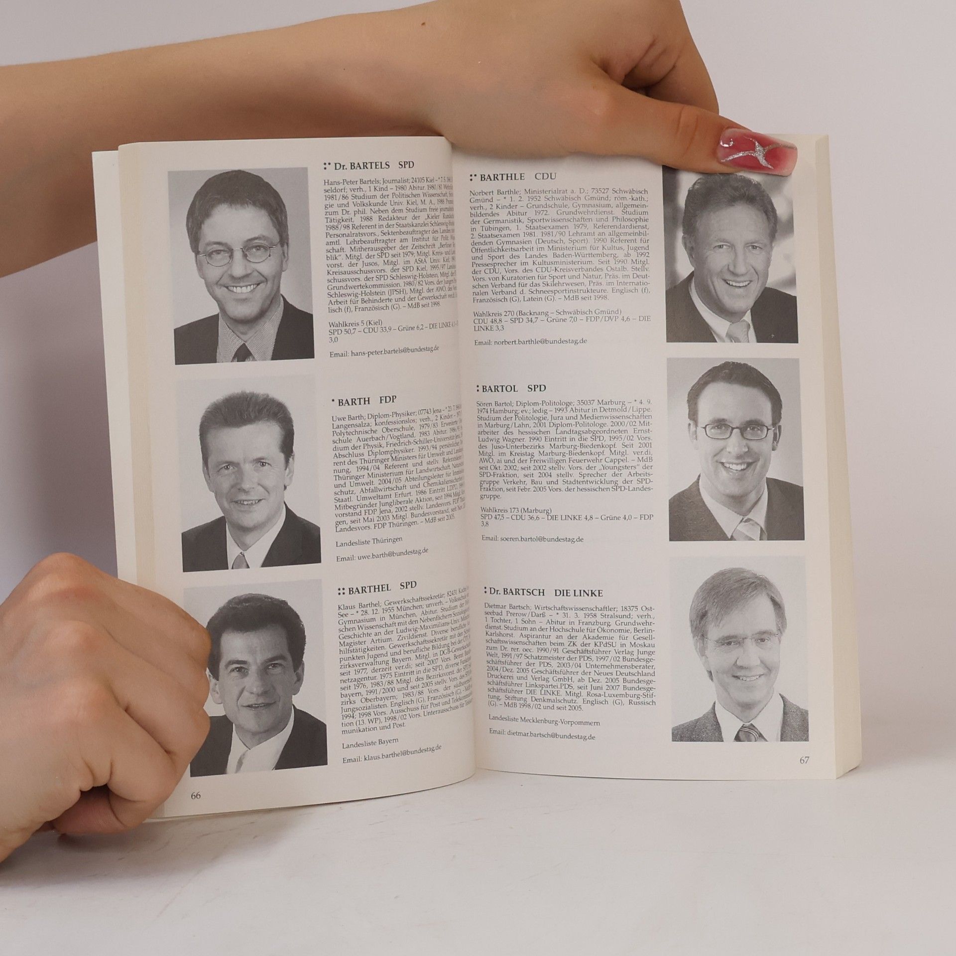 Autorenkollektiv Kürschners Volkshandbuch Deutscher Bundestag