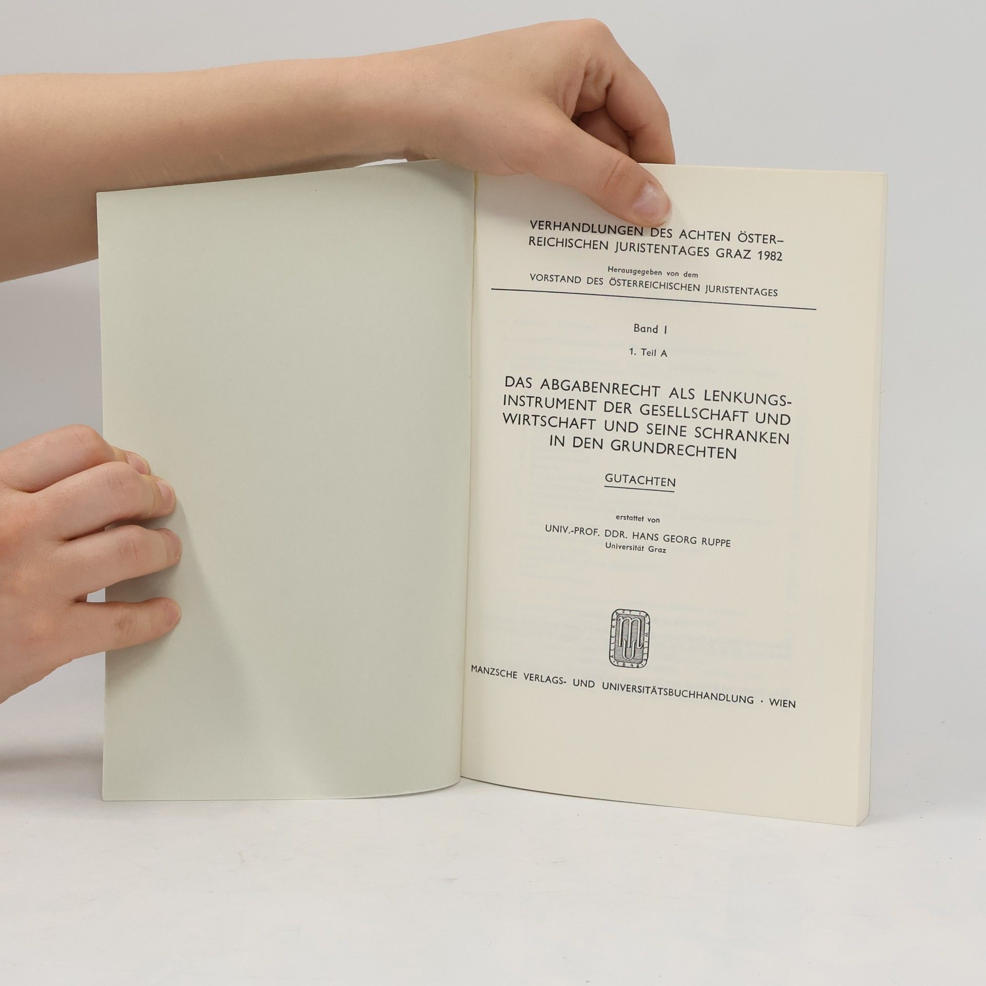 Auteurscollectief Das Abgabenrecht als Lenkungsinstrument der Gesellschaft und Wirtschaft und seine Schranken in den Grundrechten