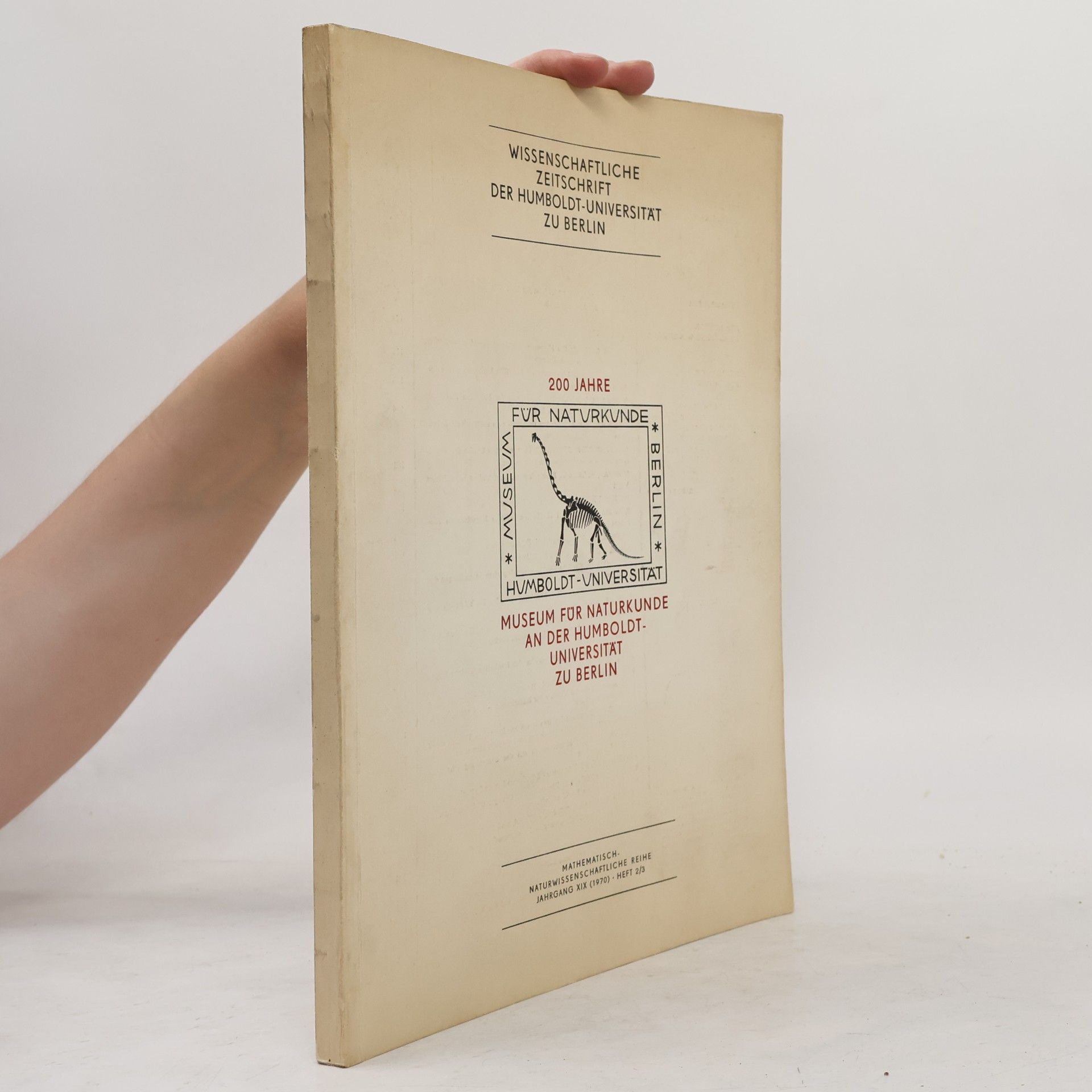 Autorenkollektiv Wissenschaftliche Zeitschrift der Humboldt-Universität zu Berlin