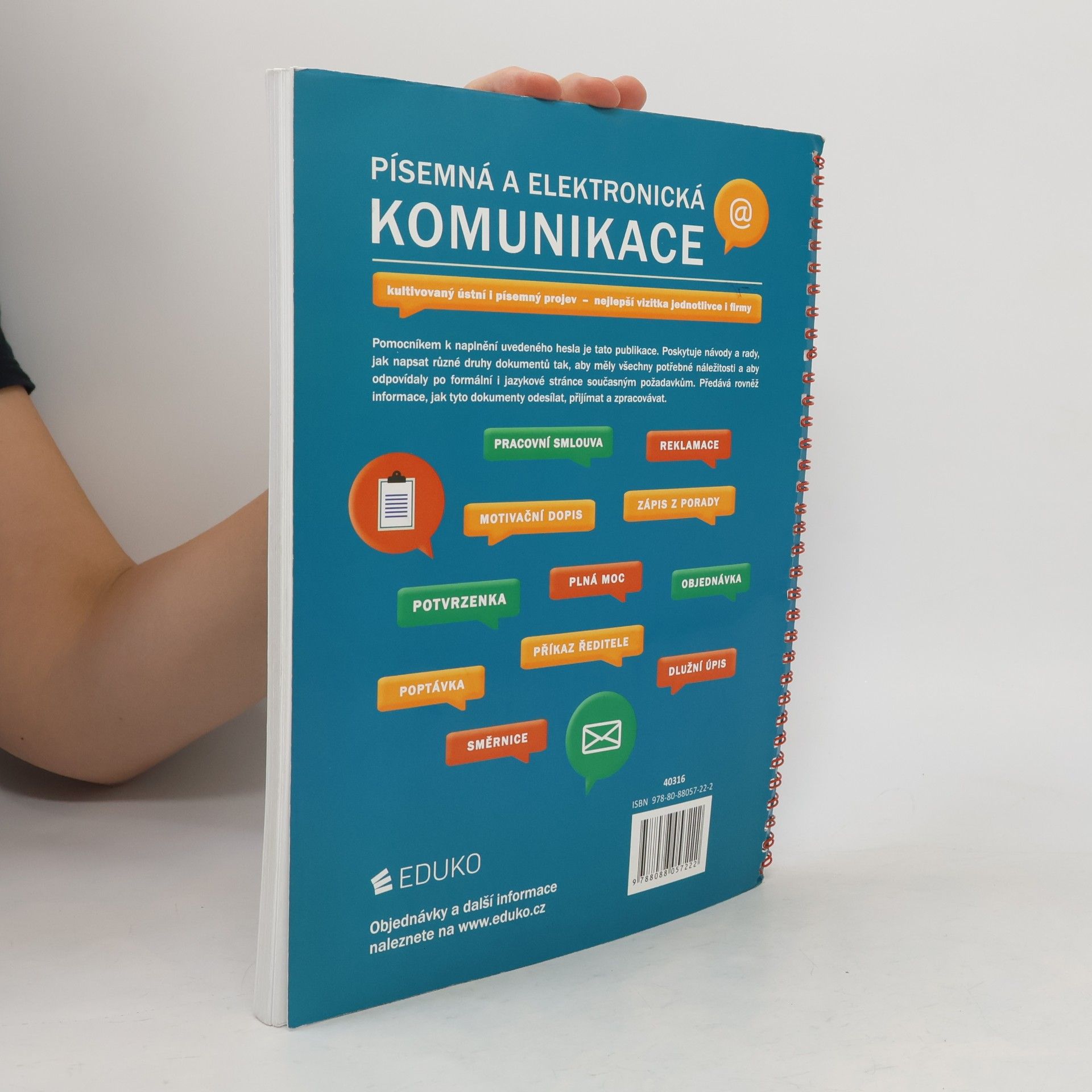 Alena Kocourková Písemná a elektronická komunikace pro střední školy, úřady a veřejnost