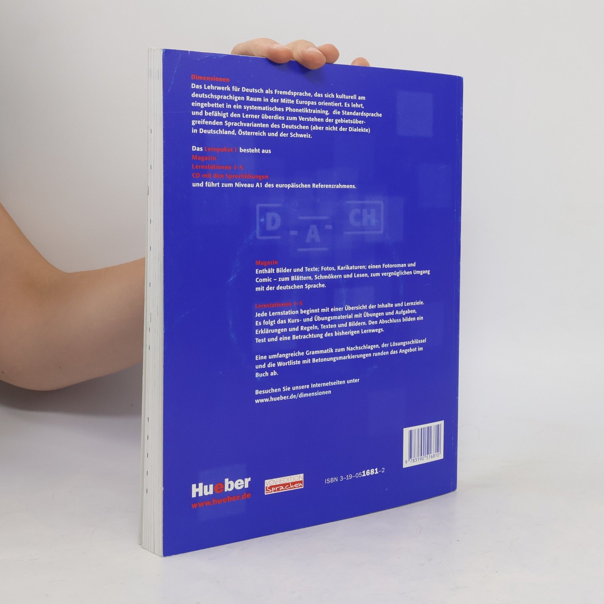 Various authors Dimensionen : Lehrwerk Deutsch als Fremdsprache : Lernstationen. 1, Lernstationen 1-5