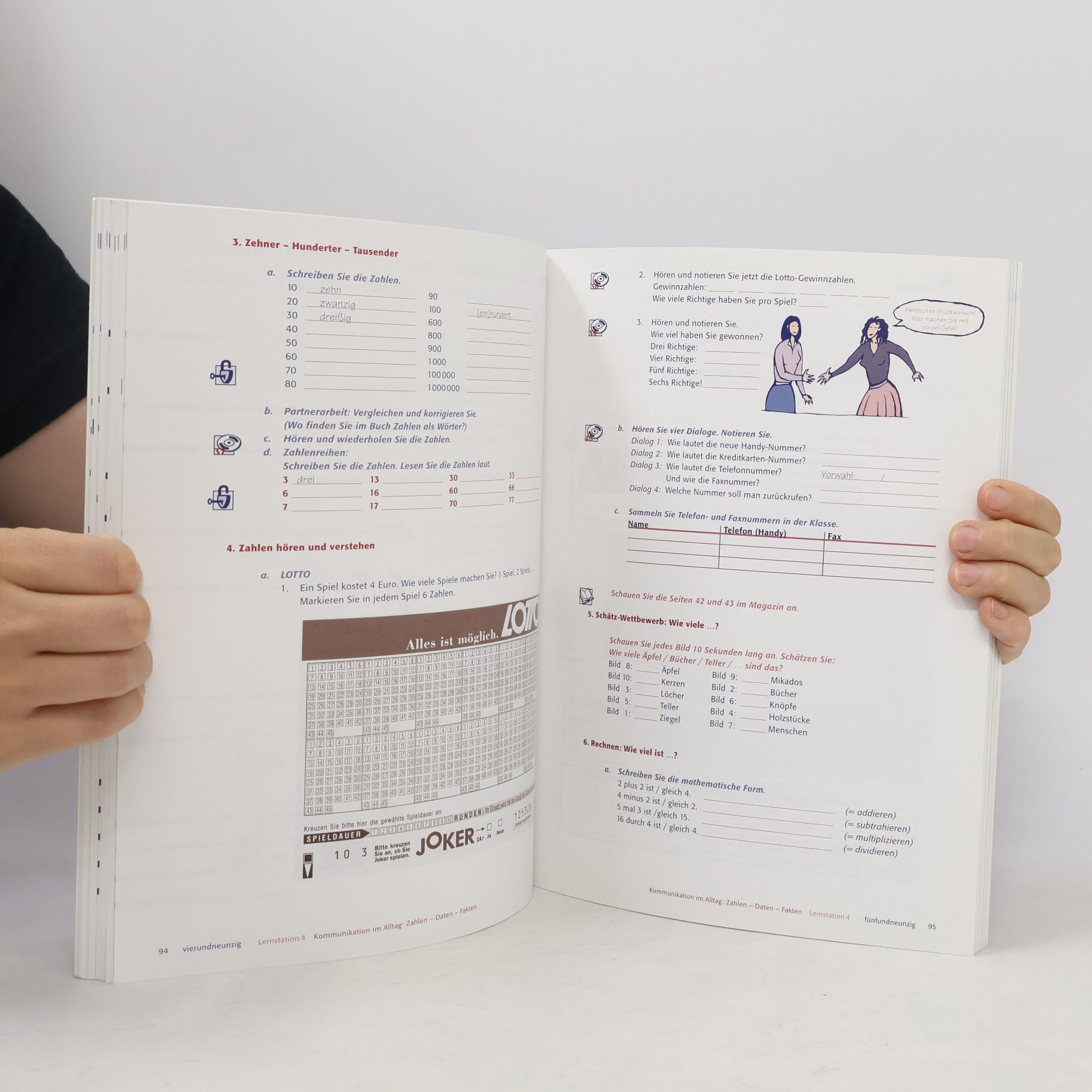 Various authors Dimensionen : Lehrwerk Deutsch als Fremdsprache : Lernstationen. 1, Lernstationen 1-5