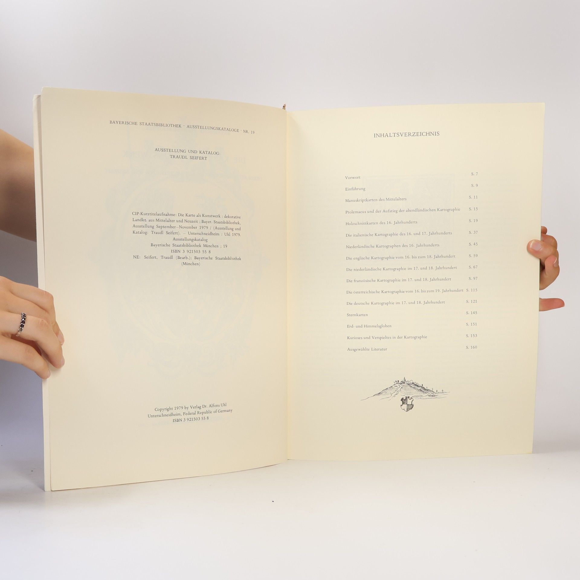 Bayerische Staatsbibliothek Die Karte als Kunstwerk