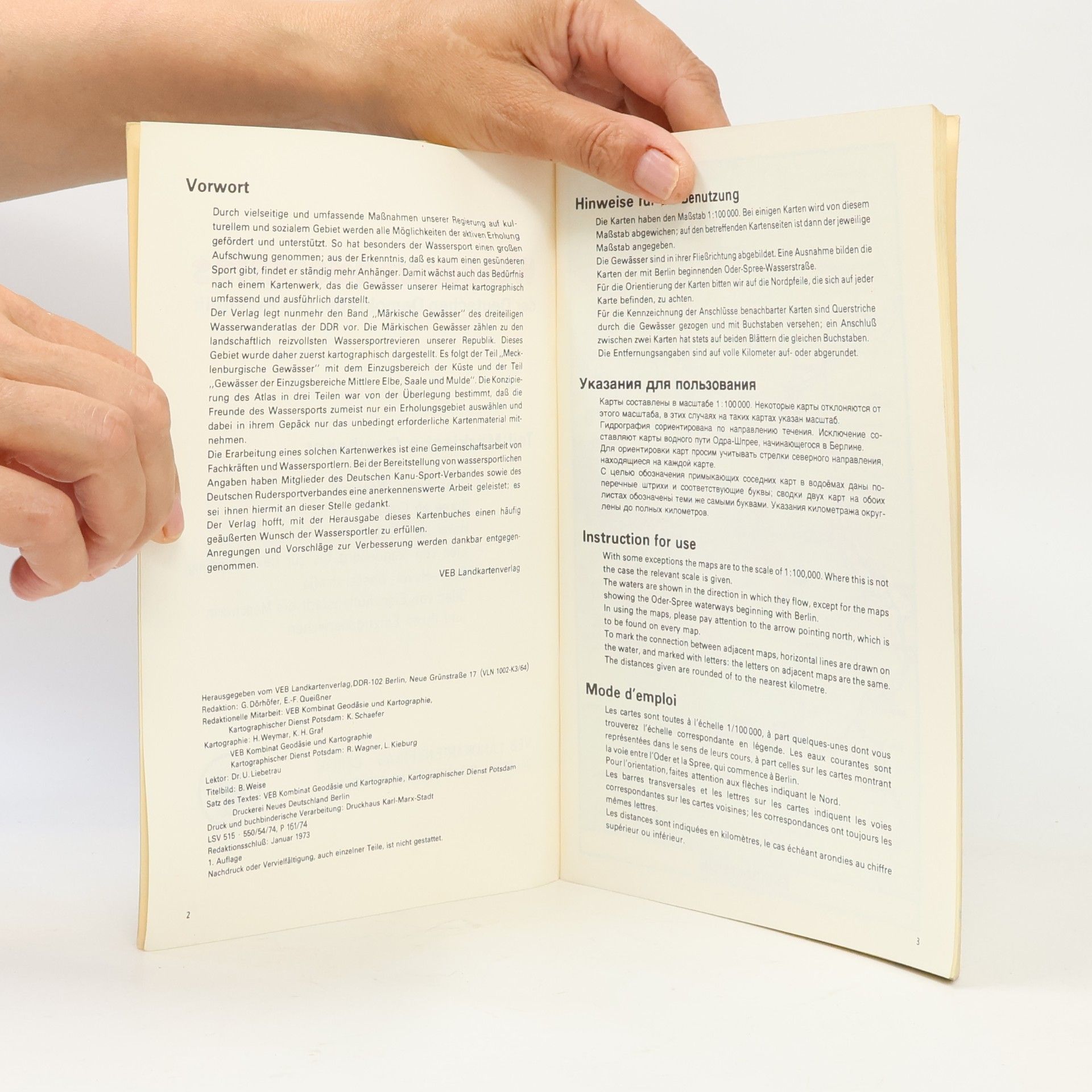 Various authors Wasserwanderatlas