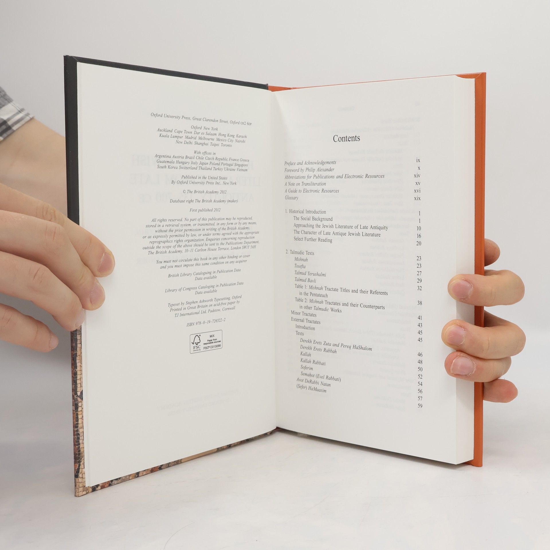 Eyal Ben-Eliyahu Miscellaneous British Academy Publications: Handbook of Jewish Literature from Late Antiquity, 135-700 CE