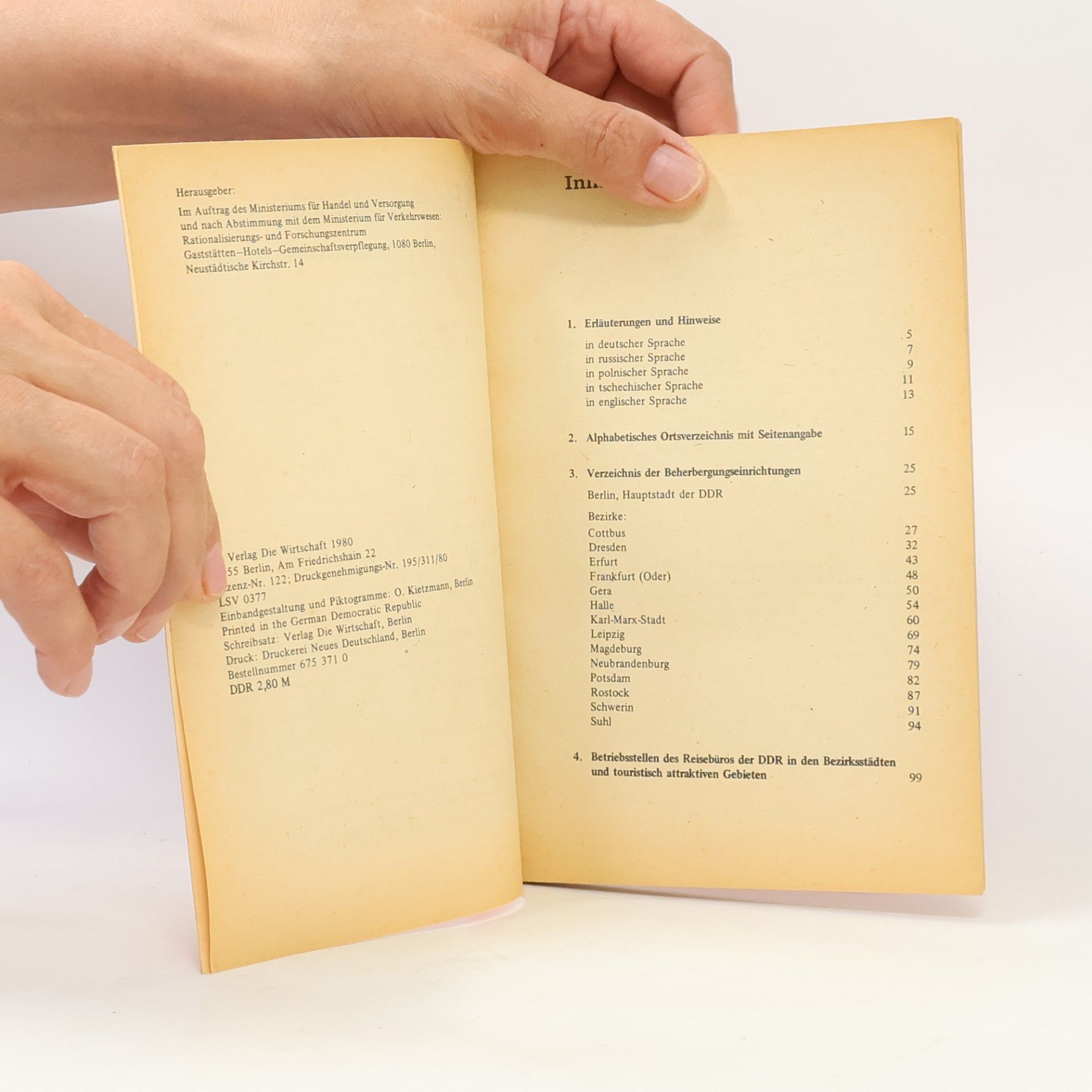 Autores varios Hotelführer DDR