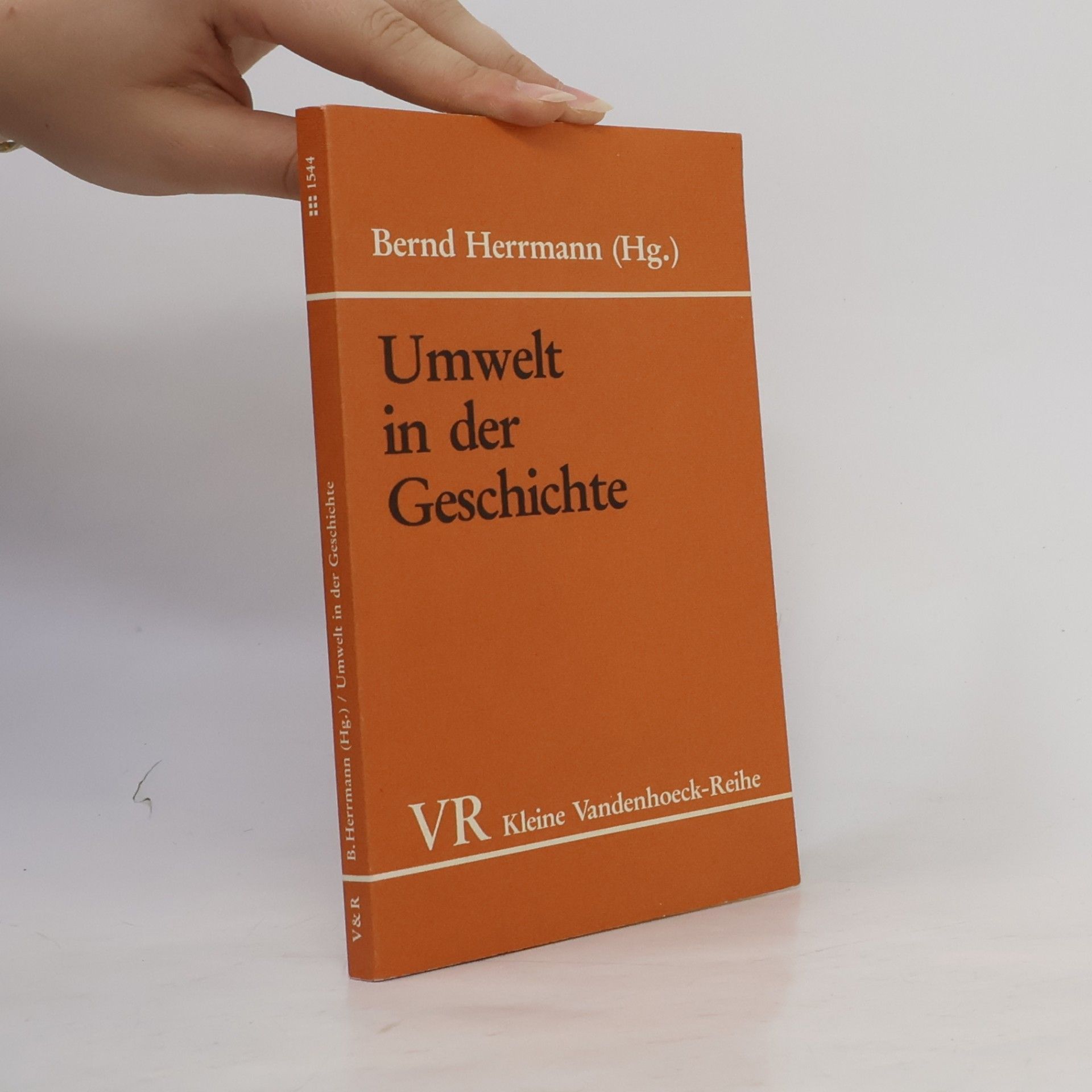 Bernd Herrmann Umwelt in der Geschichte