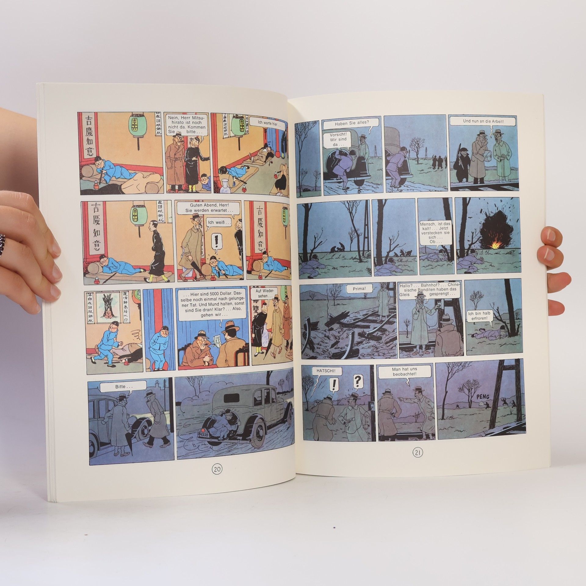 Hergé Der blaue Lotos